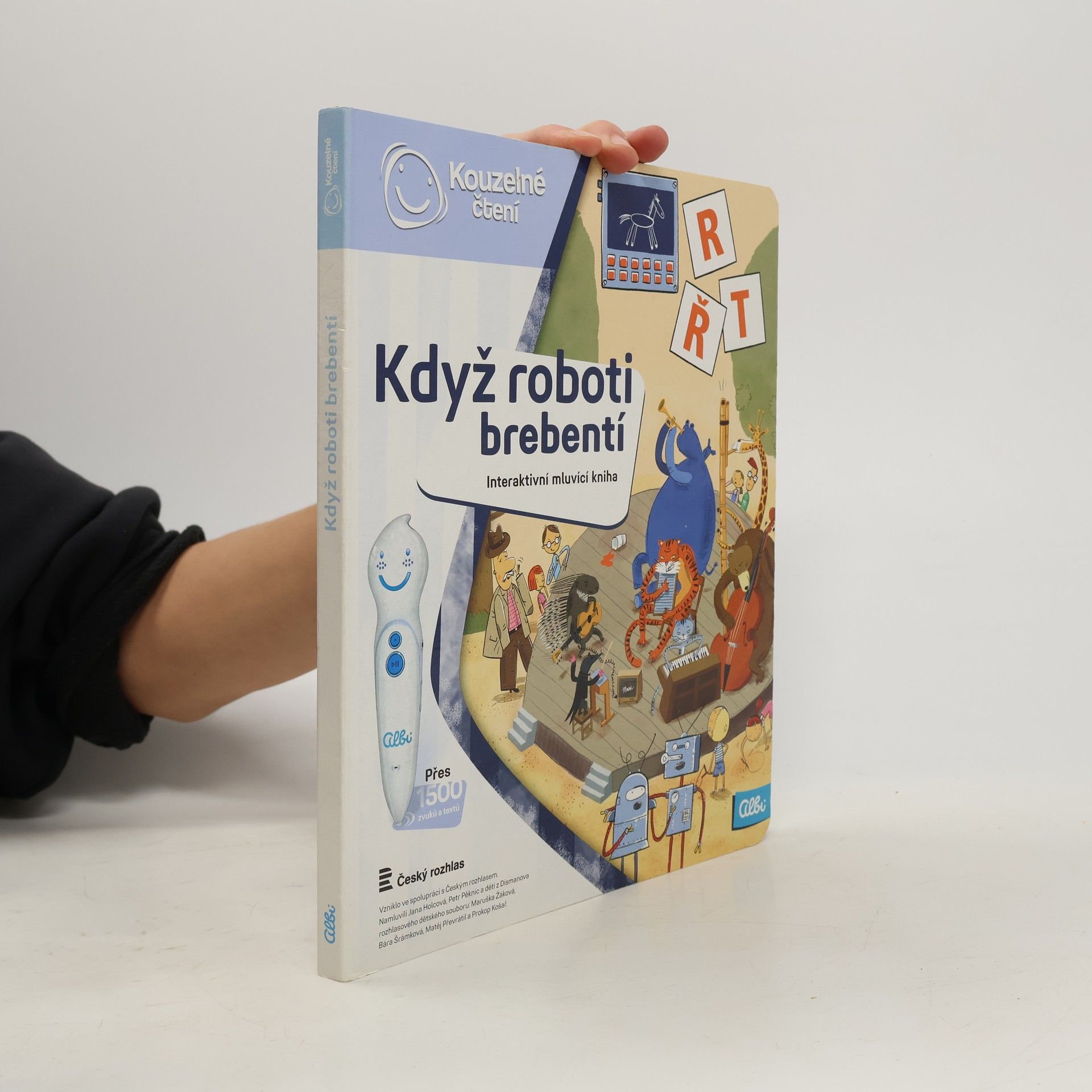 Když roboti brebentí. Interaktivní mluvicí kniha