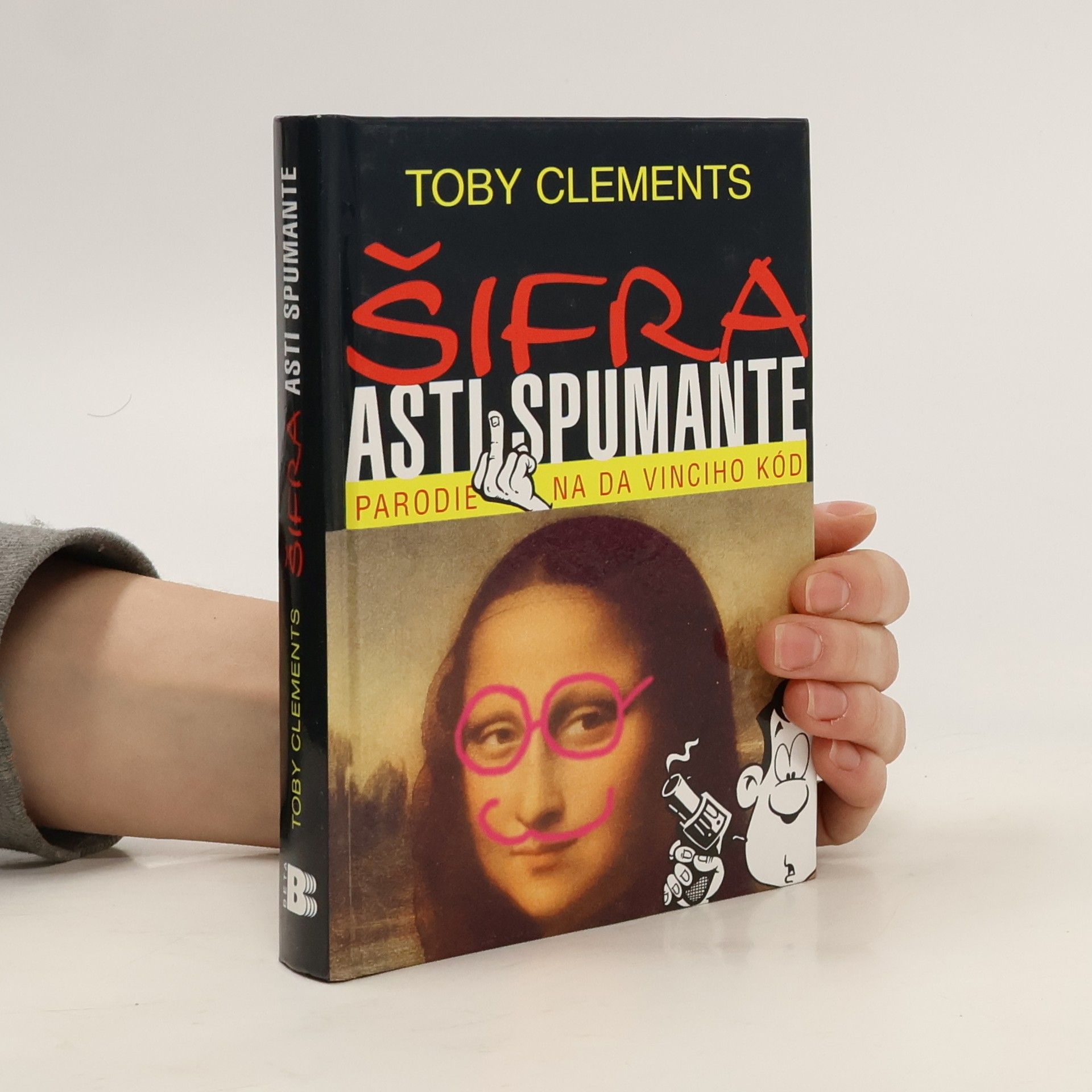 Toby Clements Šifra Asti Spumante: Parodie na Da Vinciho kód