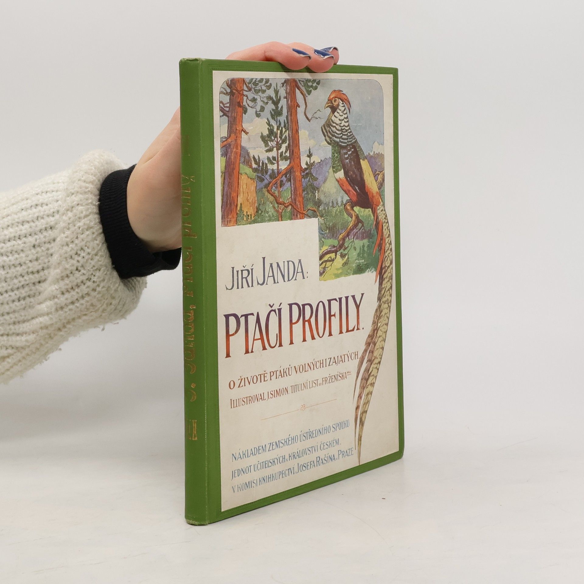 Jiří Janda Ptačí profily. O životě ptáků volných i zajatých
