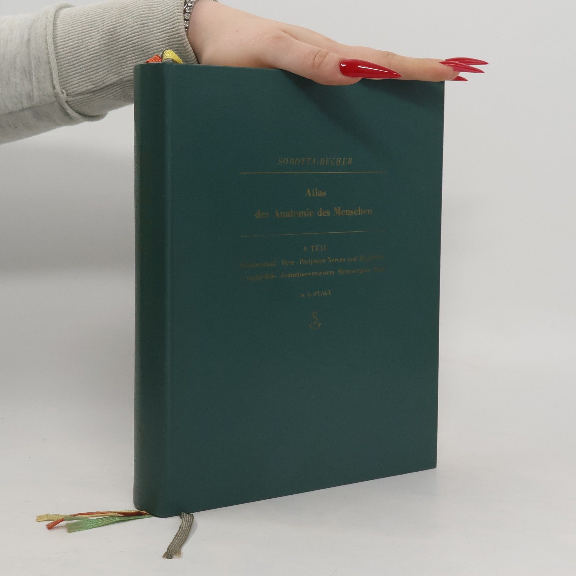 Johannes Sobotta Atlas der Anatomie des Menschen 3. Teil