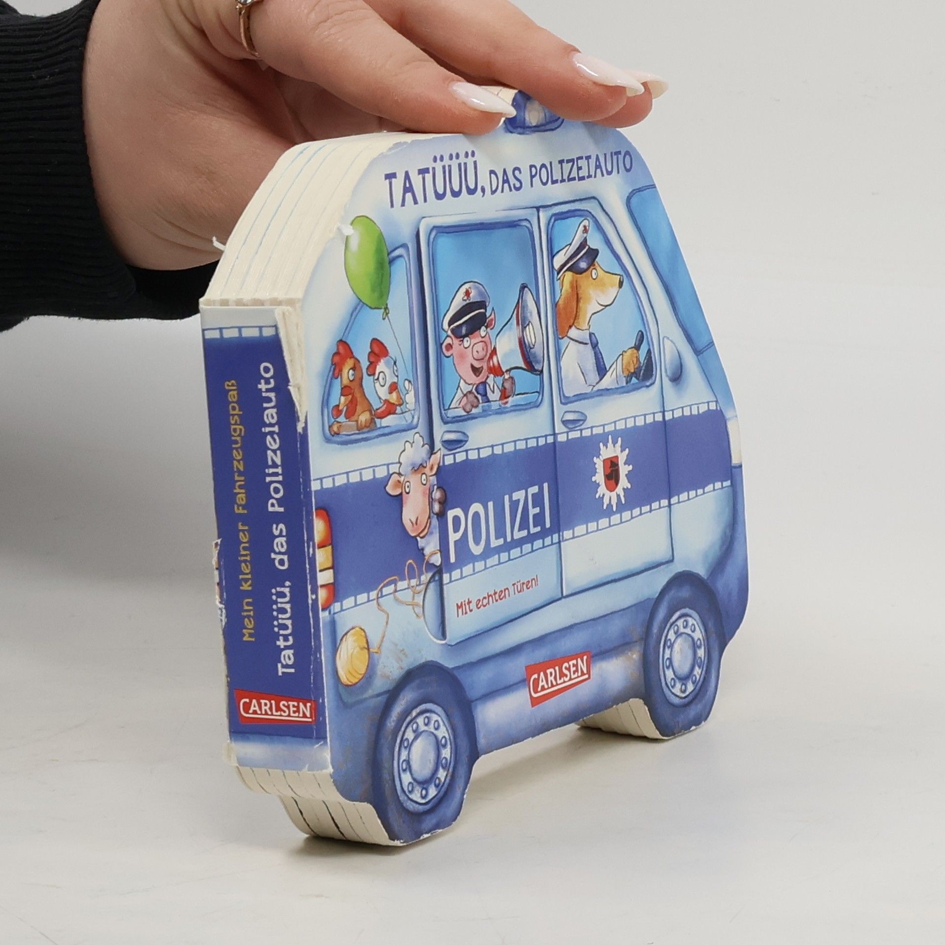 Sandra Grimm Tatüüü, das Polizeiauto