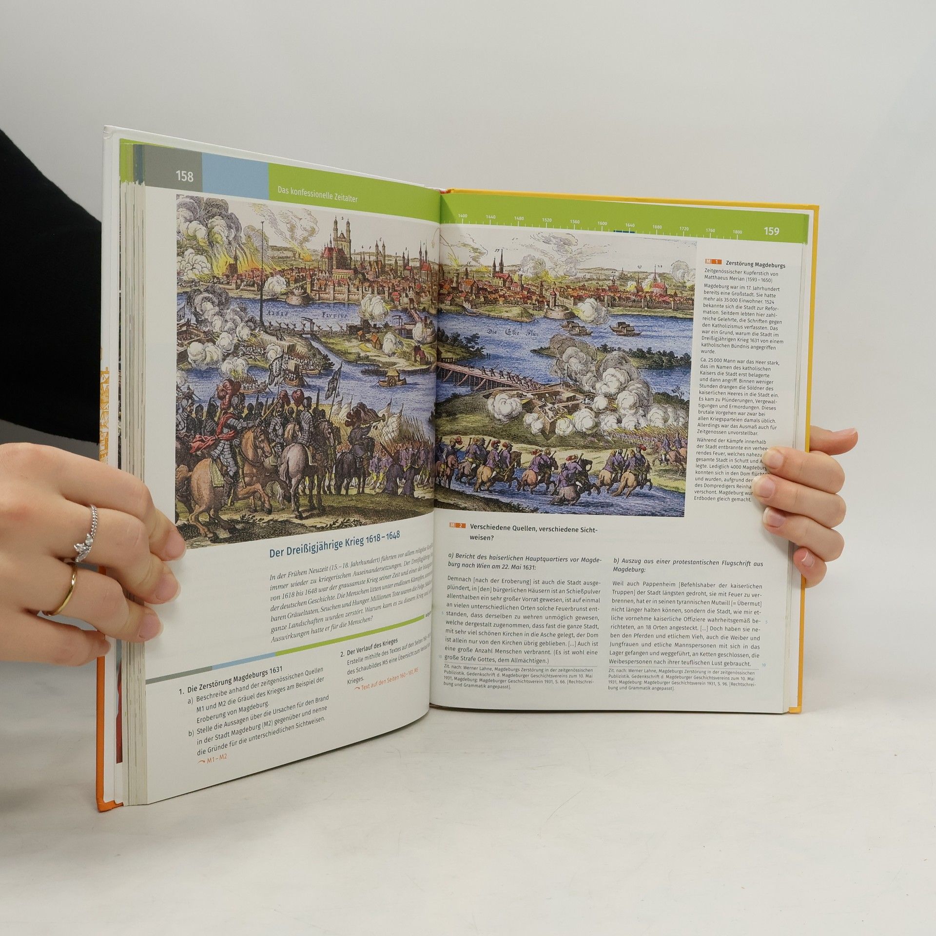 Westermann Schulbuch Horizonte - Geschichte 2. Schülerband. Mittelalter bis Absolutismus und Aufklärung. Für Gymnasien in Hessen und im Saarland