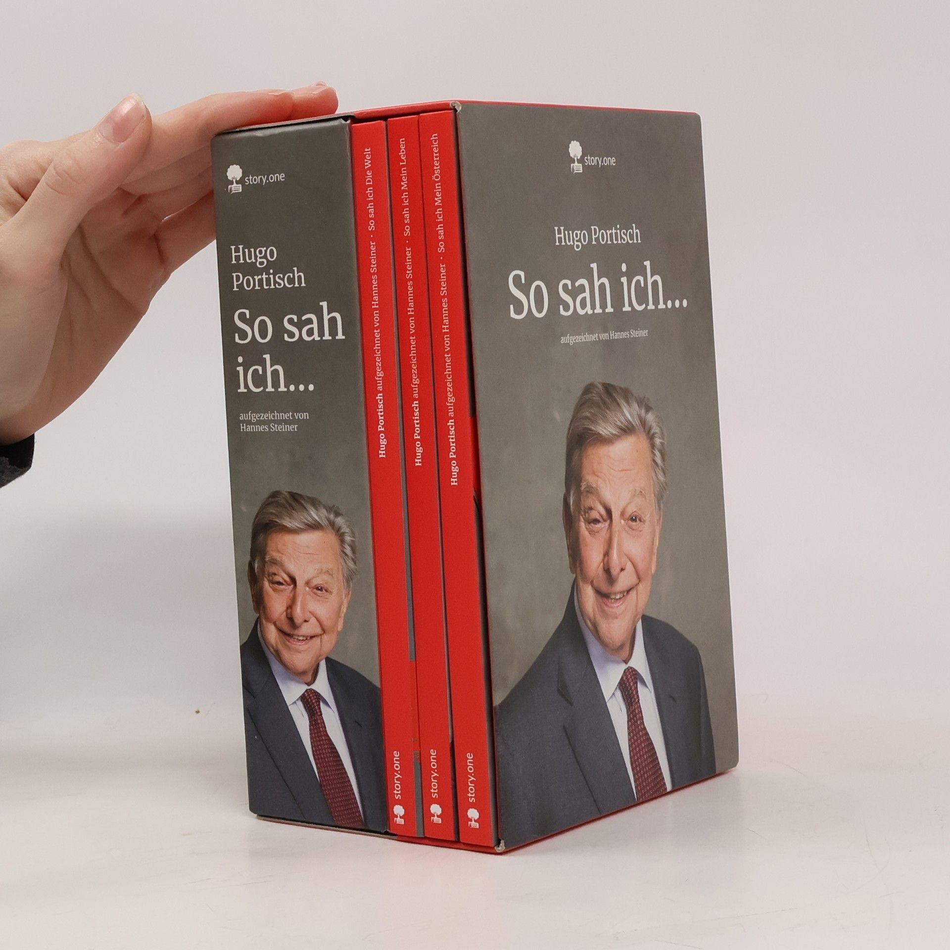 So sah ich. Mein Leben. Mein Österreich. Die Welt - Drei Bände im Schmuckschuber. Life is a story - story.one