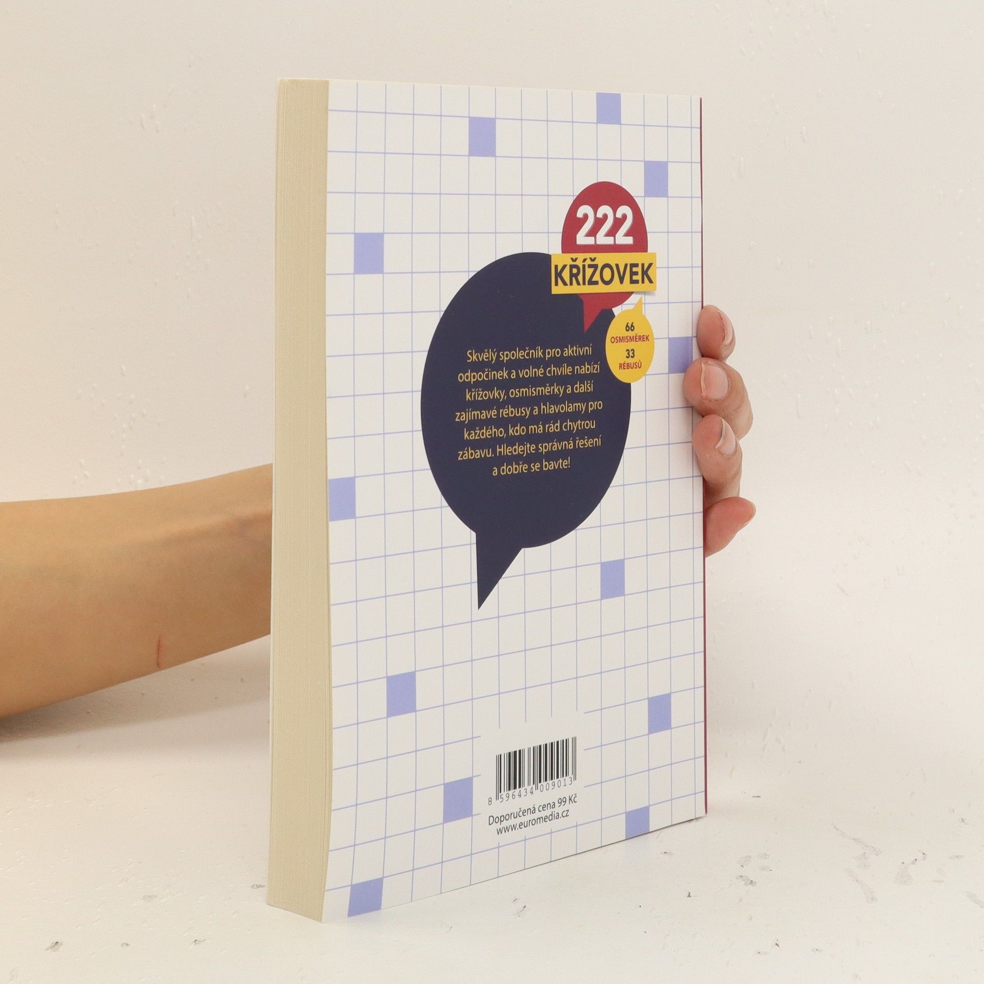 Autorenkollektiv 222 křížovek, 66 osmisměrek, 33 rébusů
