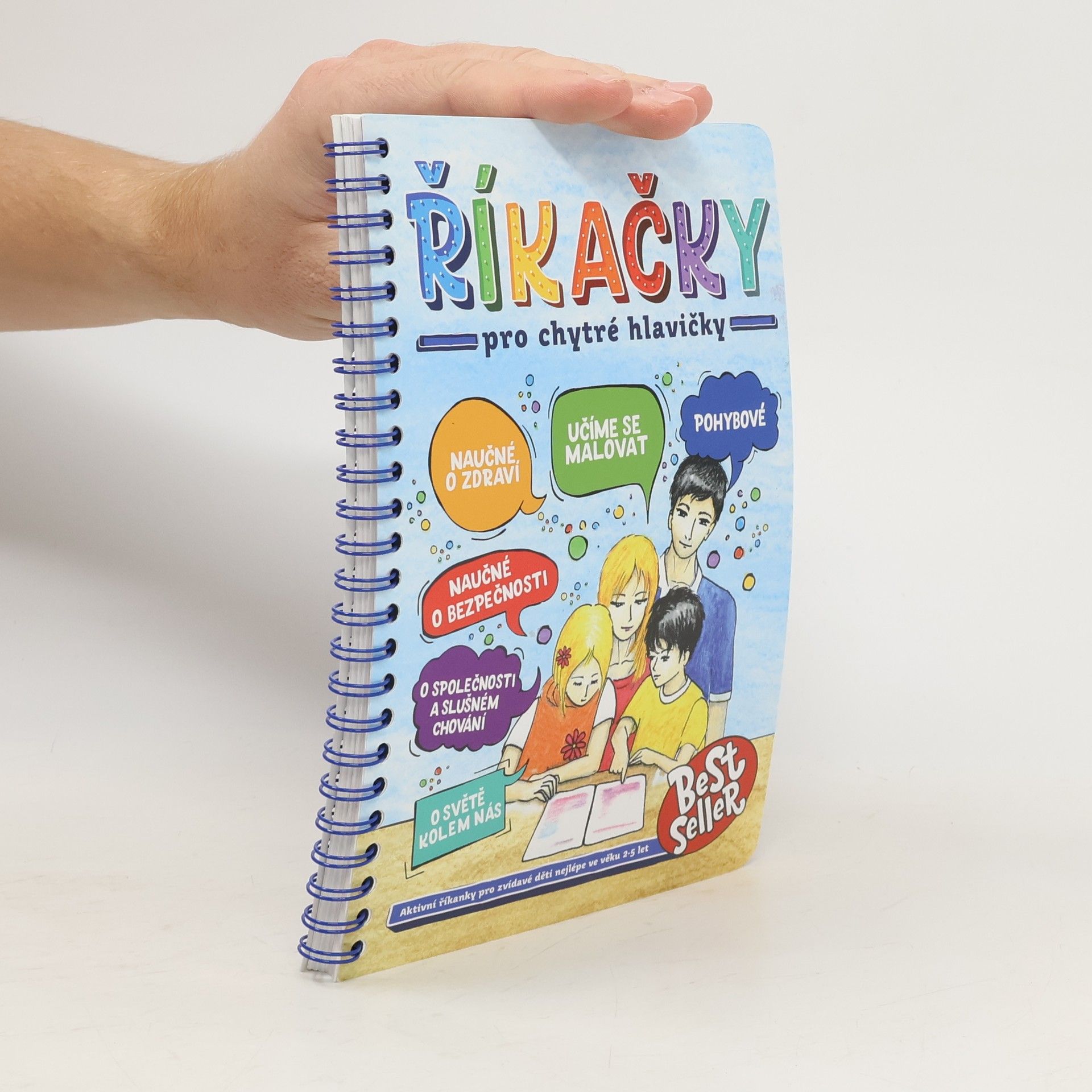 Říkačky pro chytré hlavičky. Aktivní říkanky pro zvídavé děti nejlépe ve věku 2-5 let