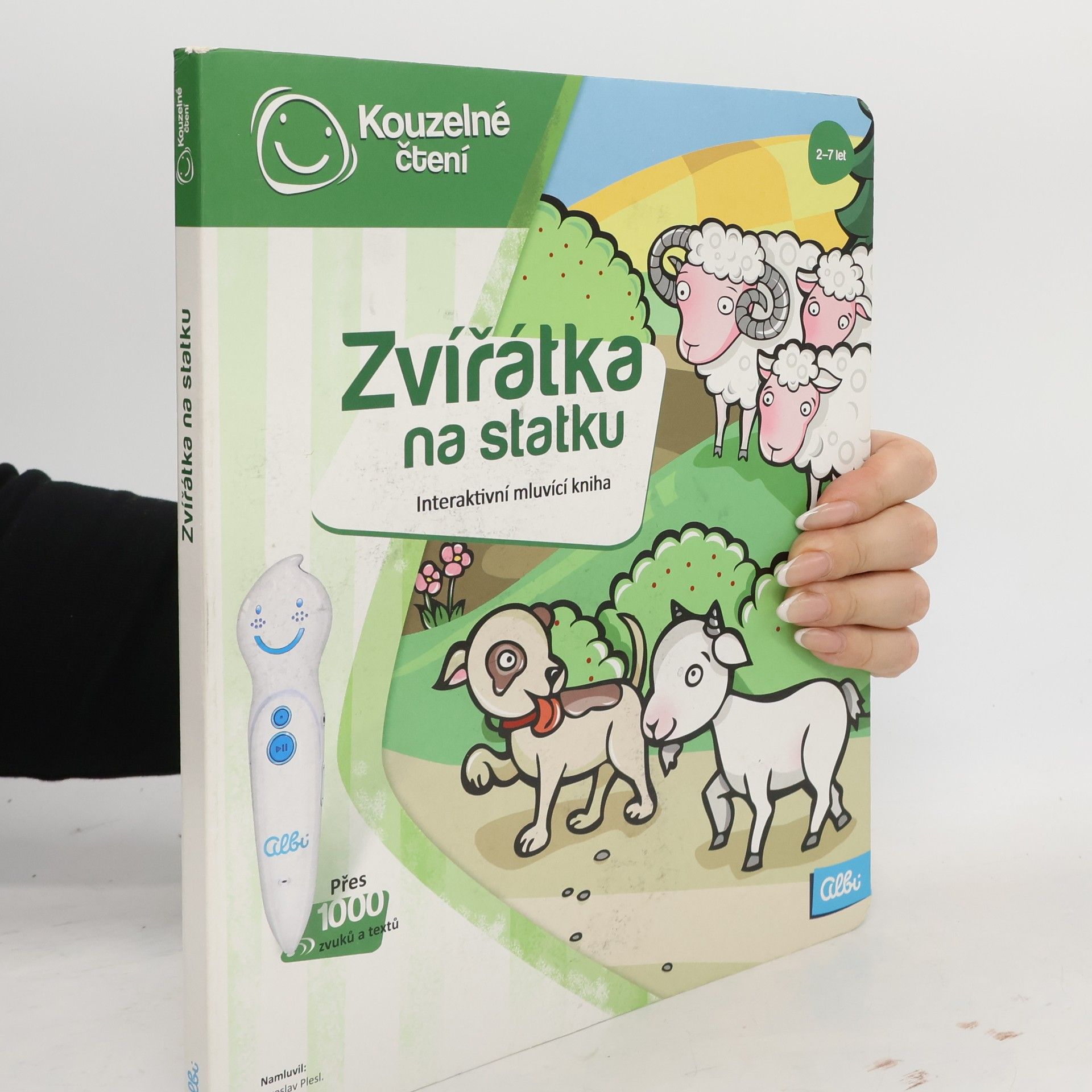 Zvířátka na statku. Interaktivní mluvící kniha