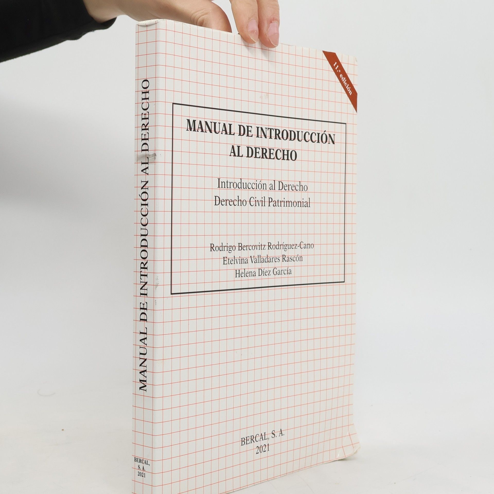 Rodrigo Bercovitz Rodríguez-Cano Manual de introducción al derecho