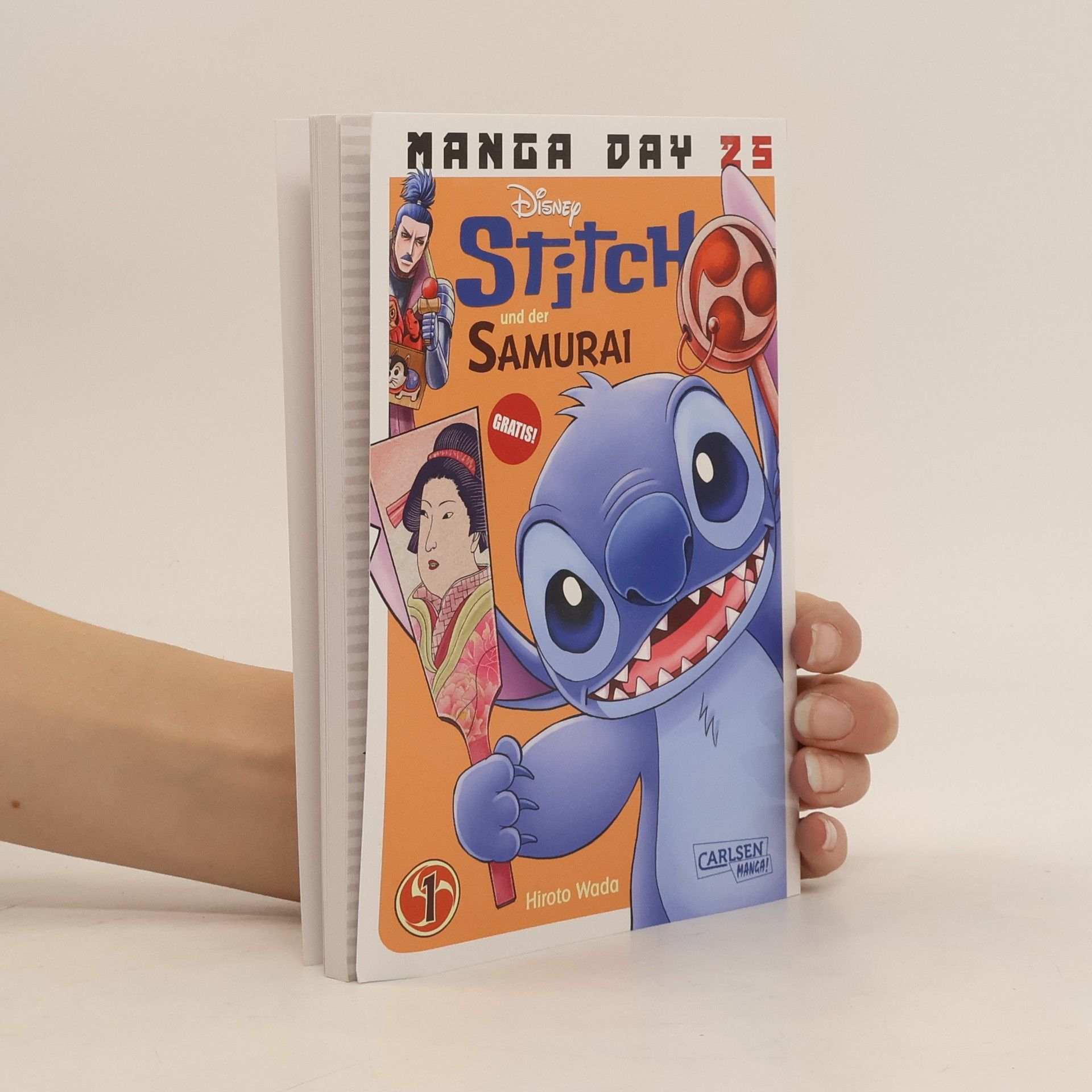 Manga Day 25. Stitch und der Samurai