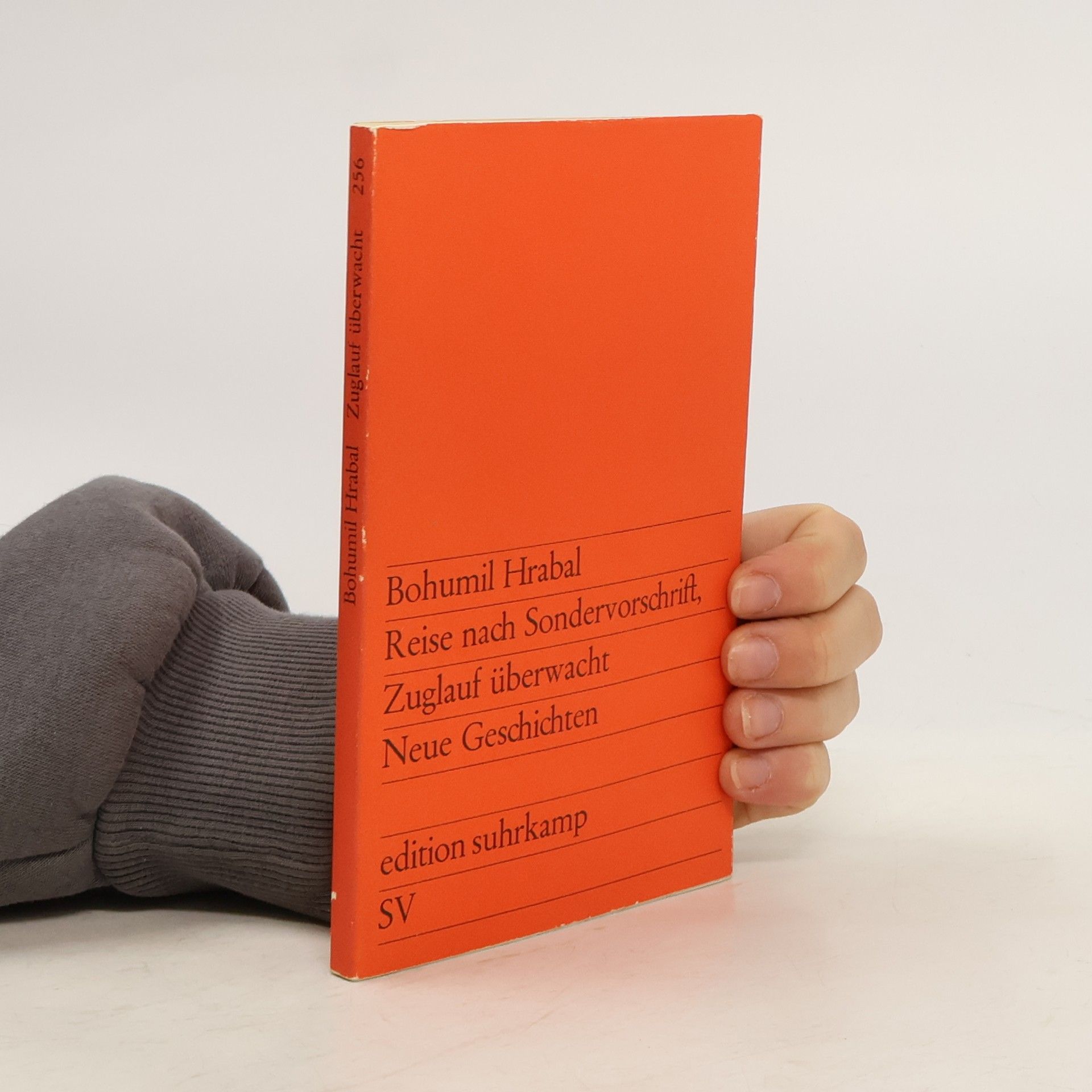 Bohumil Hrabal Reise nach Sondervorschrift, Zuglauf überwacht Neue Geschichten