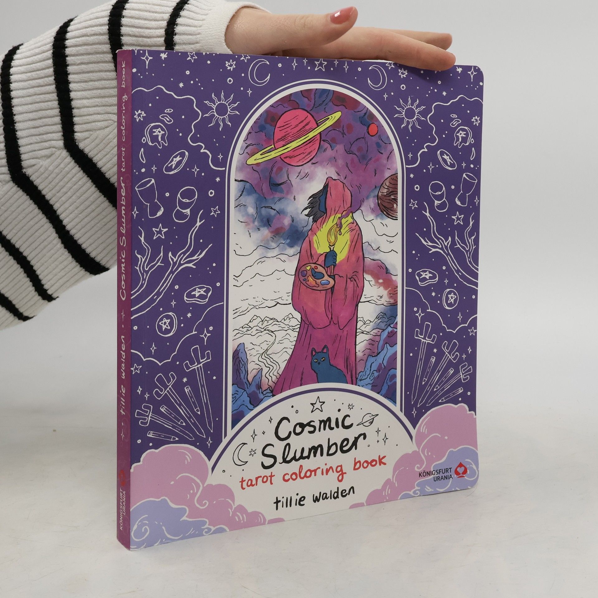 Tillie Walden Cosmic Slumber Tarot Coloring Book