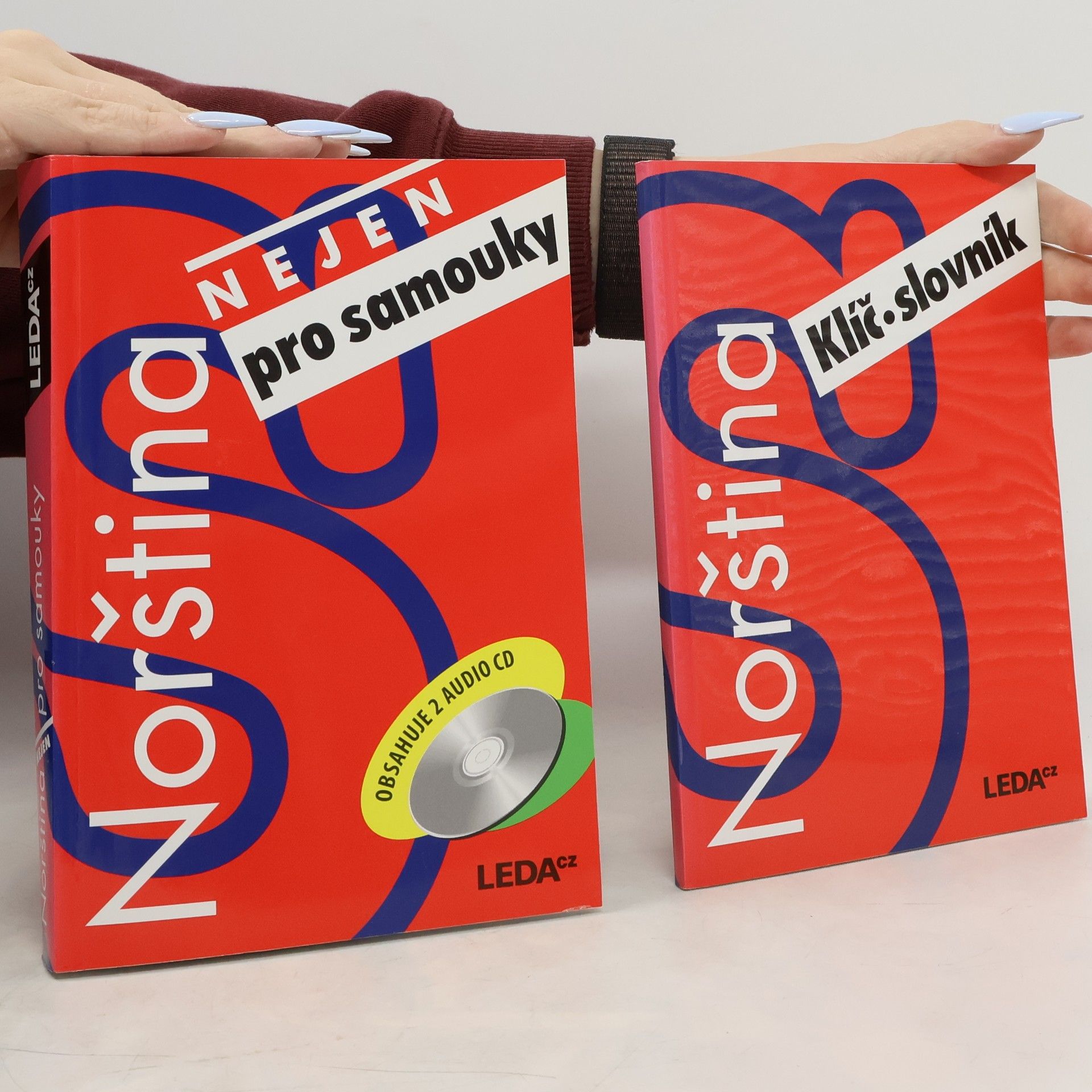 Norština nejen pro samouky. Učebnice + Klíč, slovník