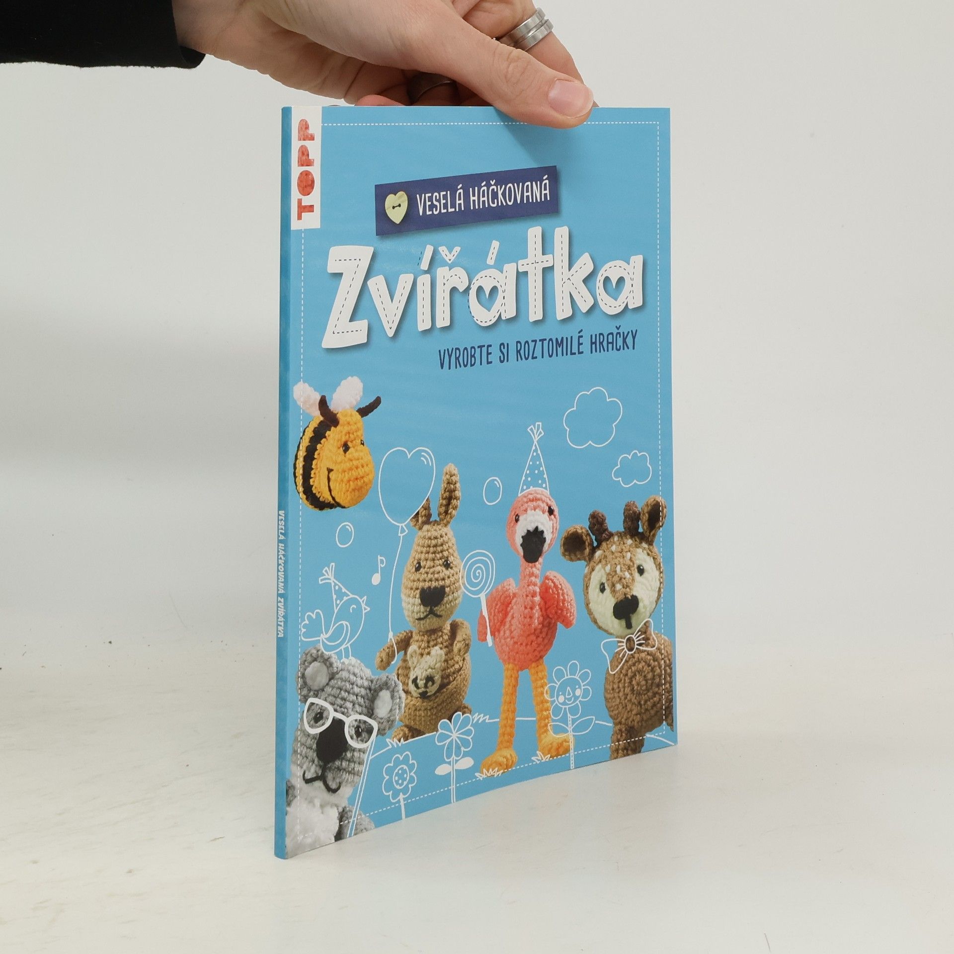 Jana Ganseforth Veselá háčkovaná zvířátka