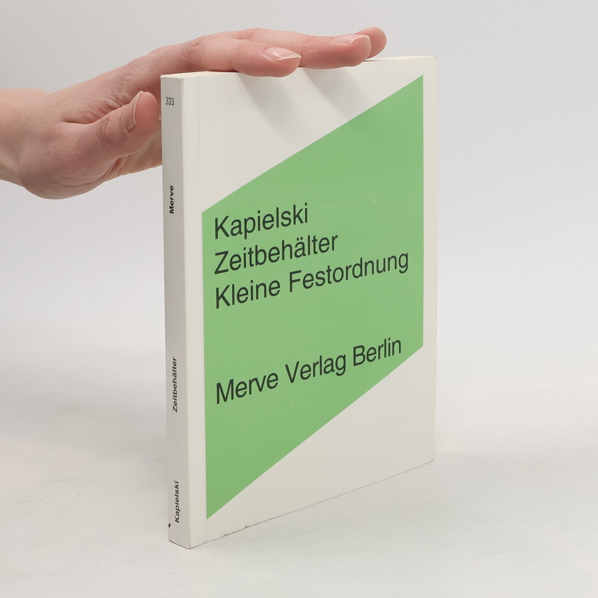 Thomas Kapielski Zeitbehälter