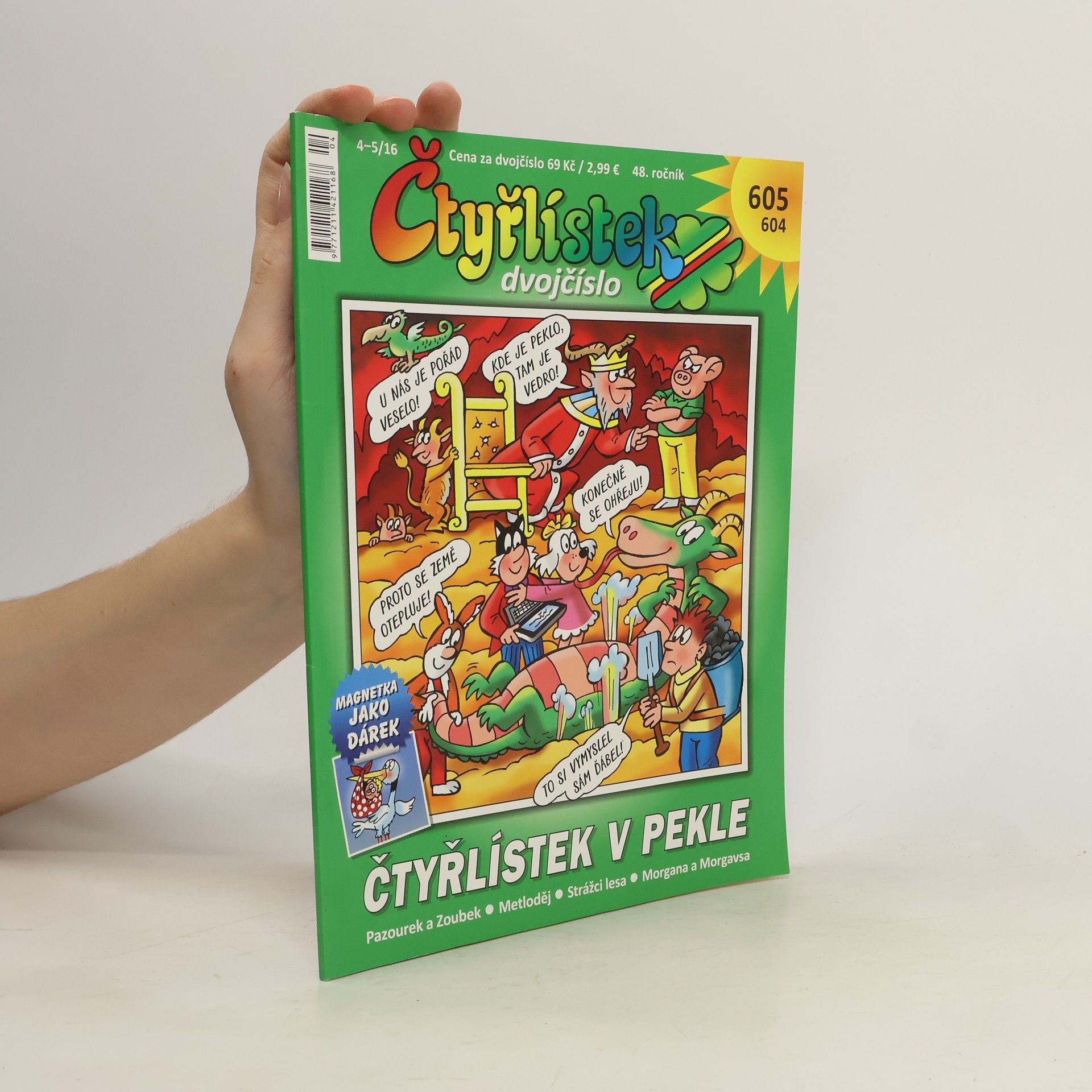 Autores varios Čtyřlístek dvojčíslo 604-605. 4-5/16