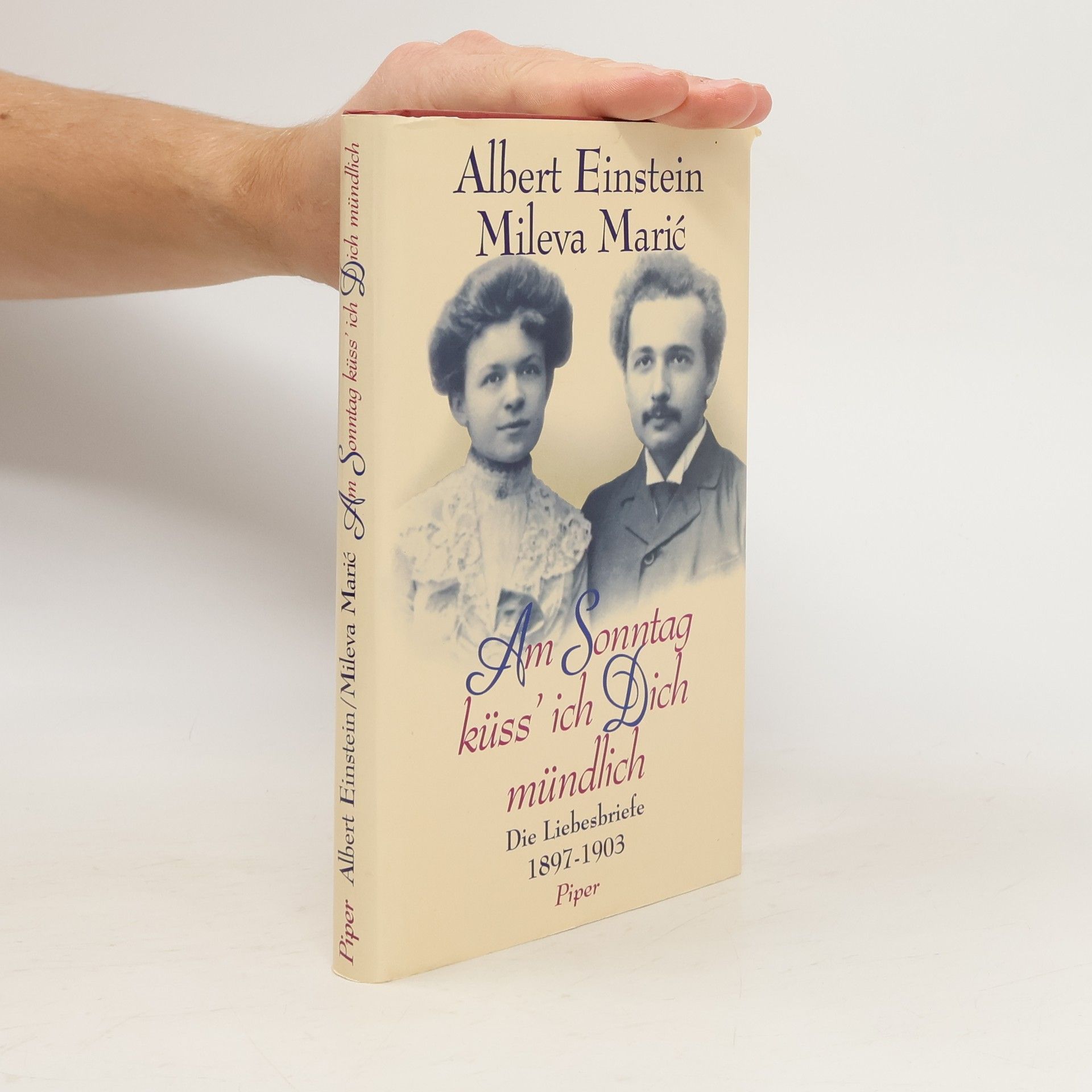 Albert Einstein Am Sonntag küss' ich Dich mündlich