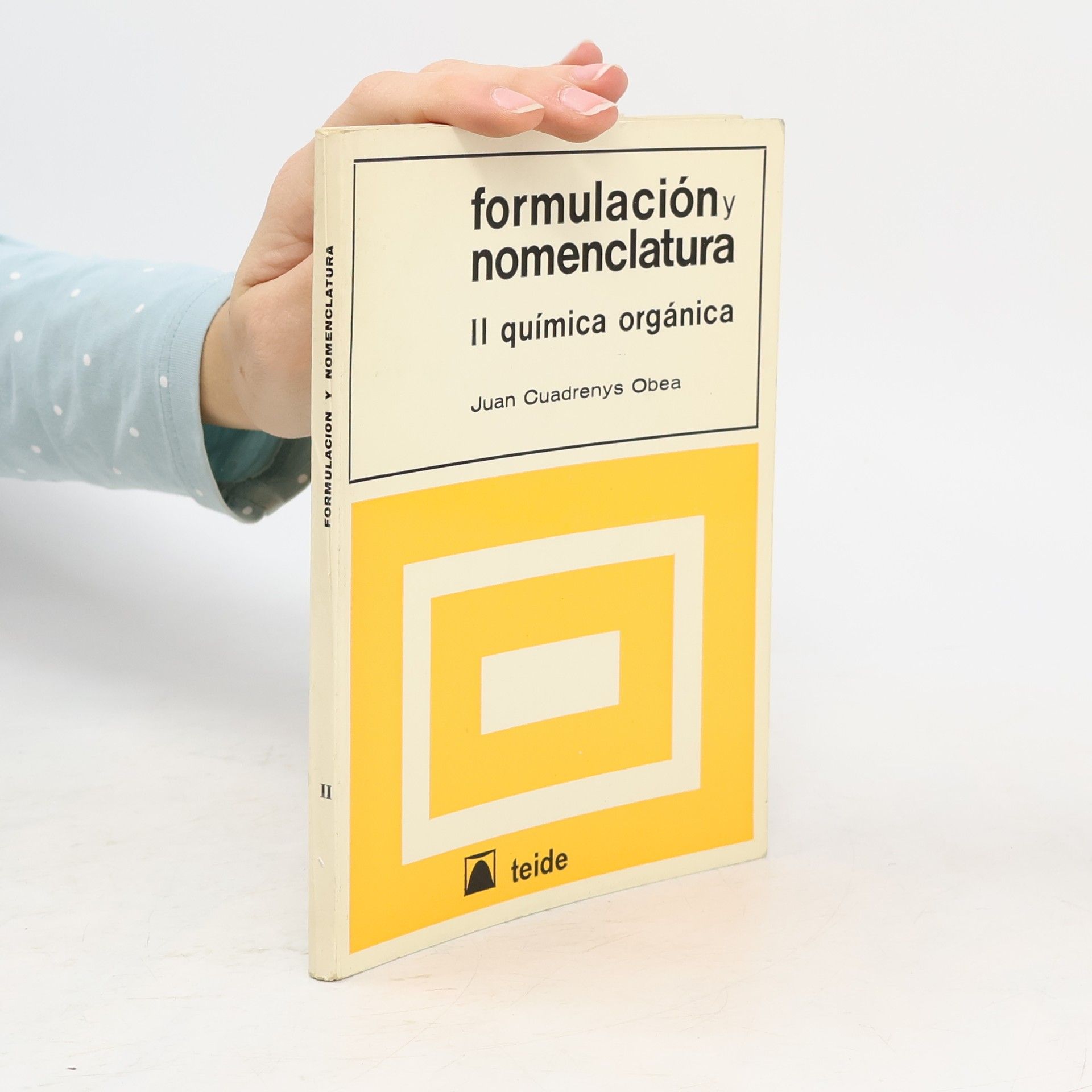 Juan Cuadrenys Obea Formulacion y nomenclatura II. quimica organica