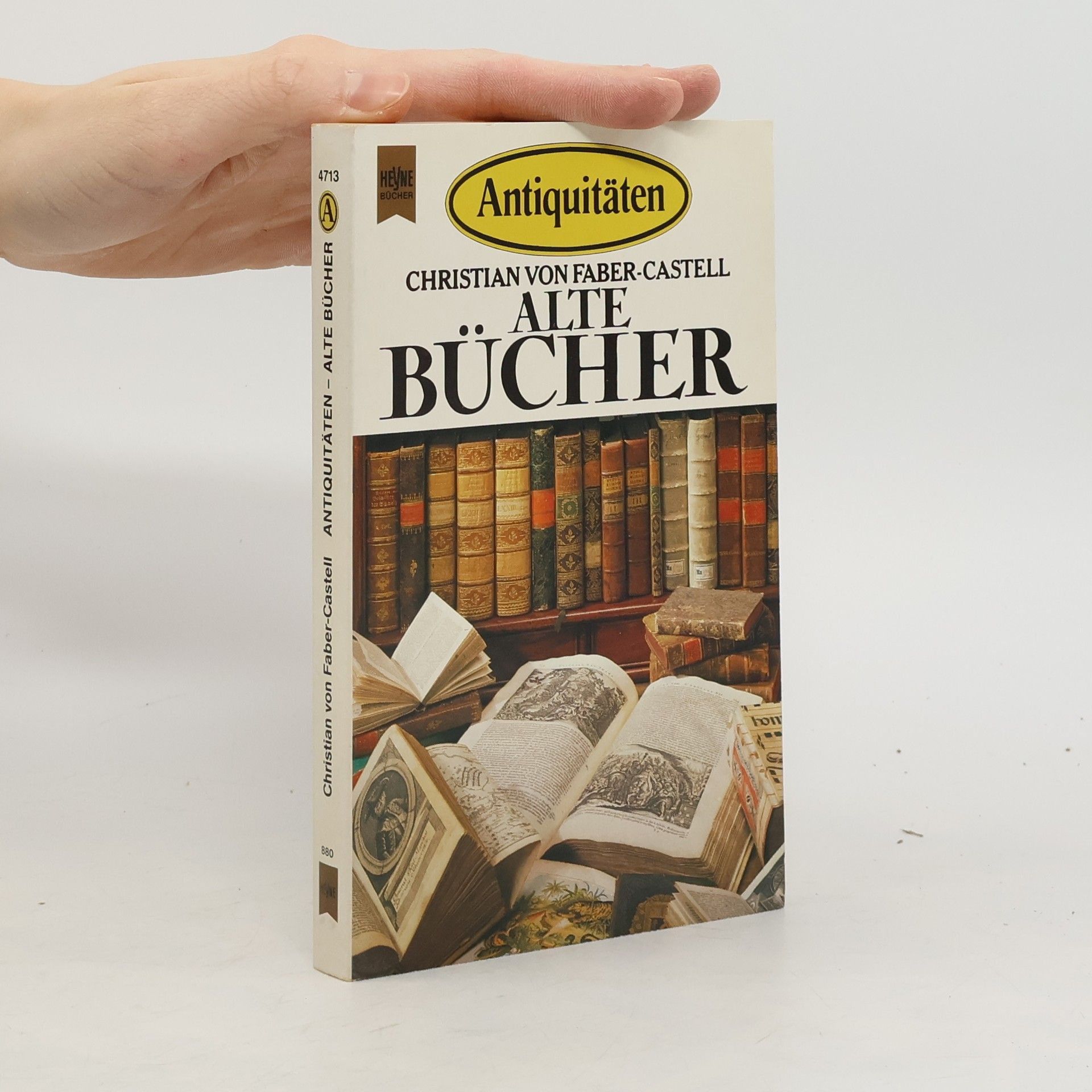 Christian von Faber-Castell Alte Bücher