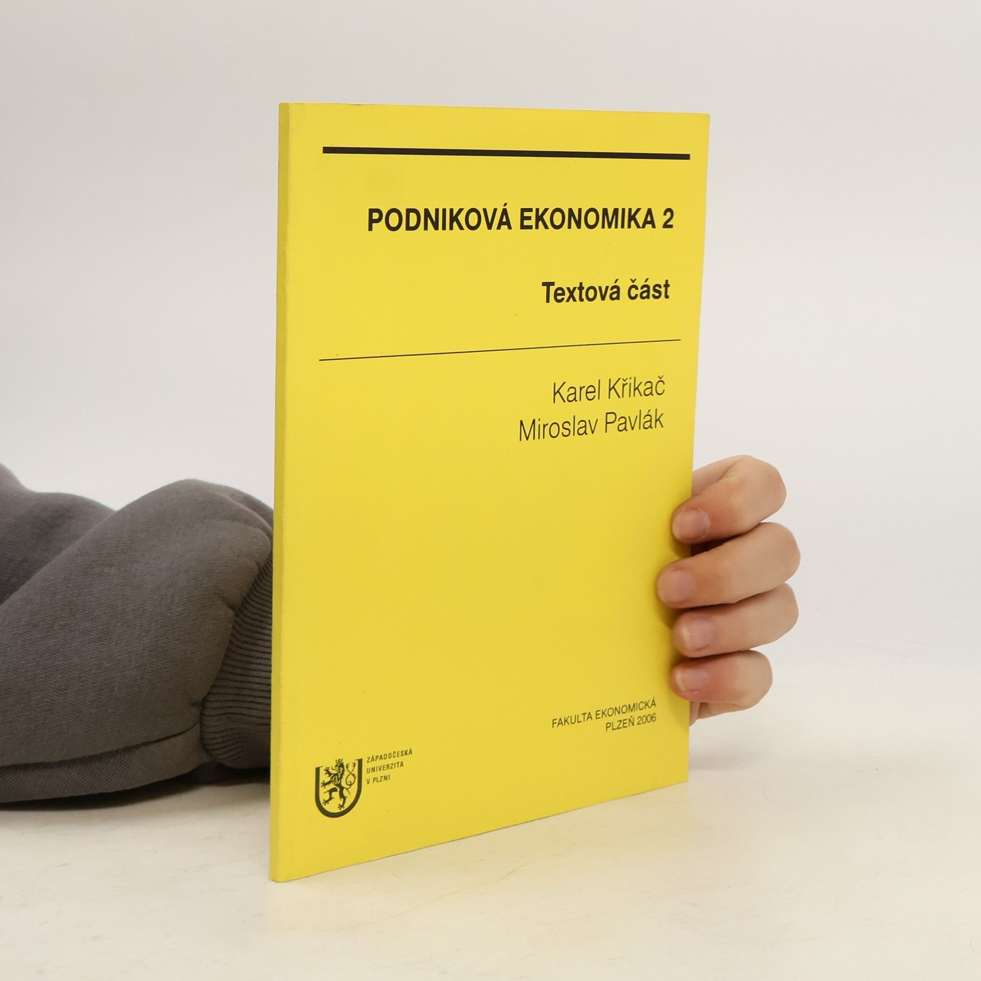 Karel Křikač Podniková ekonomika 2 - Textová část