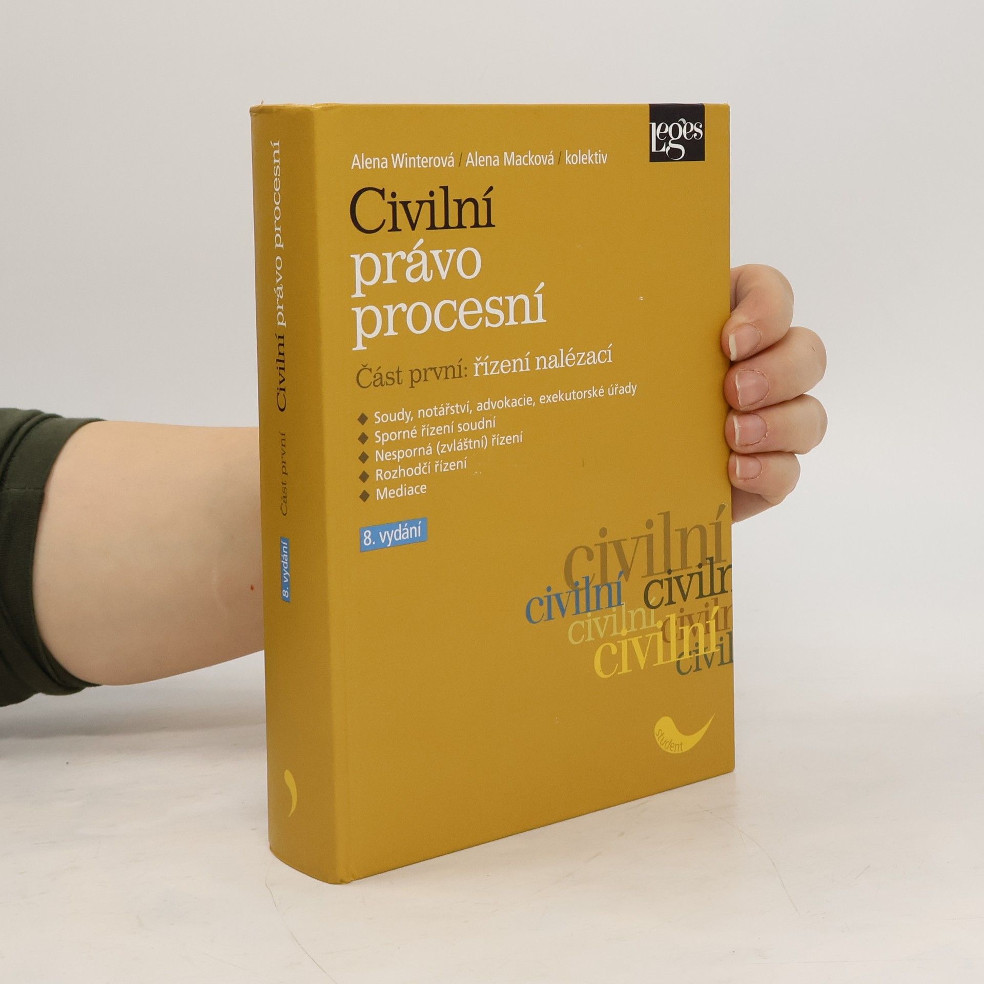 Civilní právo procesní. Část první. Řízení nalézací