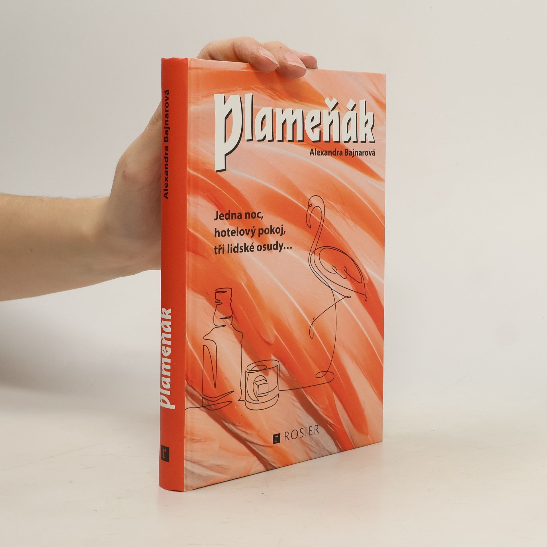Alexandra Bajnarová Plameňák : jedna noc, hotelový pokoj, tři lidské osudy...