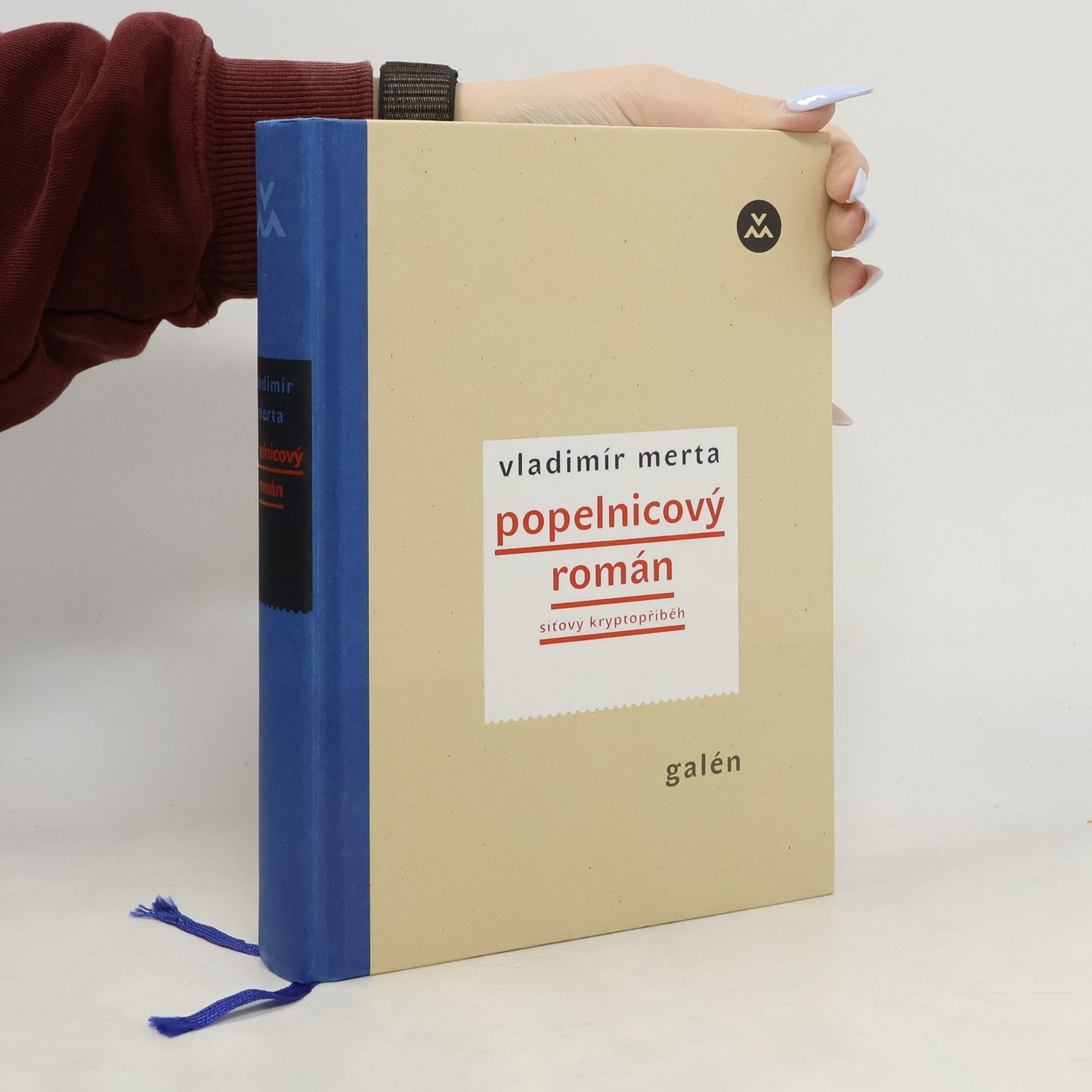 Vladimír Merta Popelnicový román