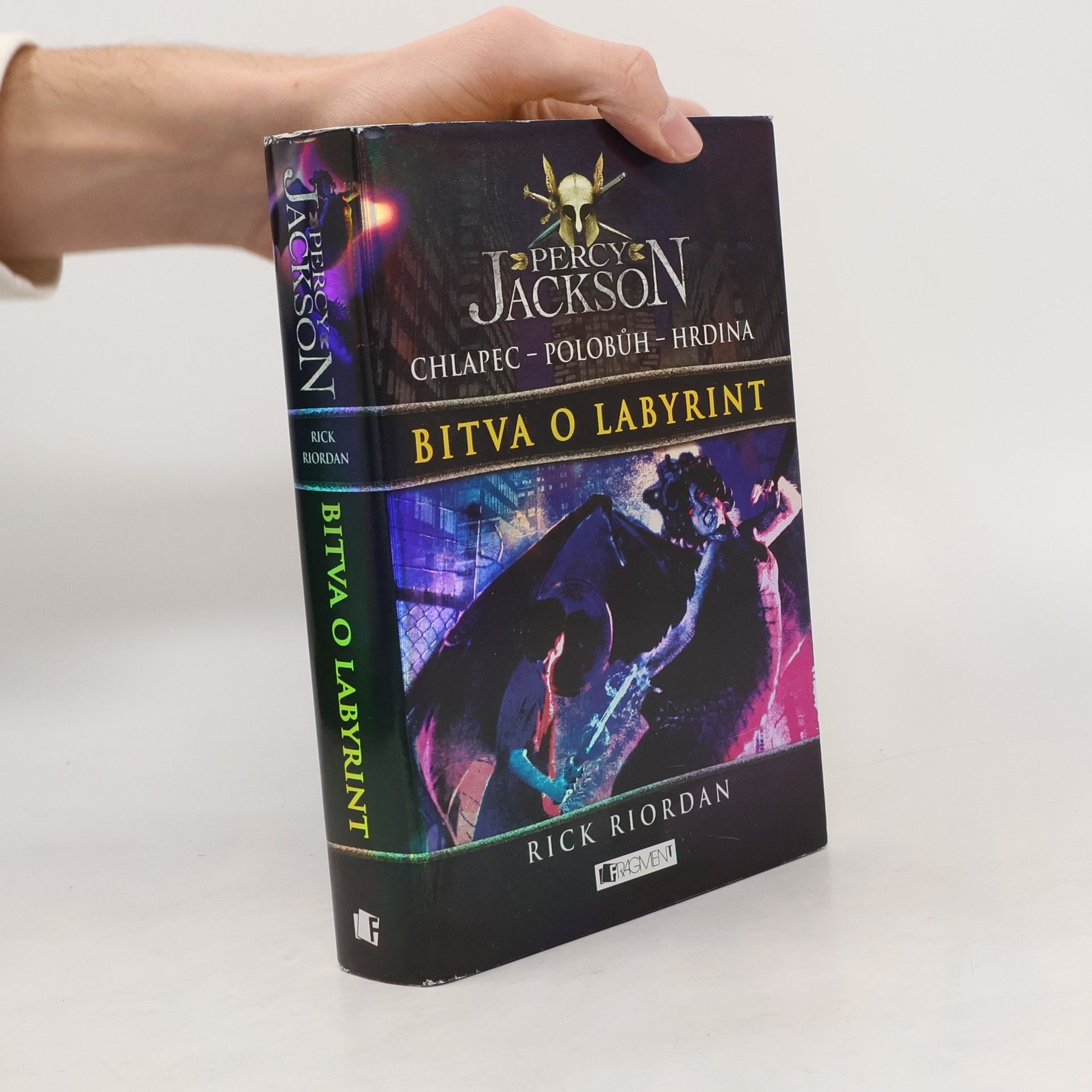 Rick Riordan Percy Jackson. Bitva o labyrint