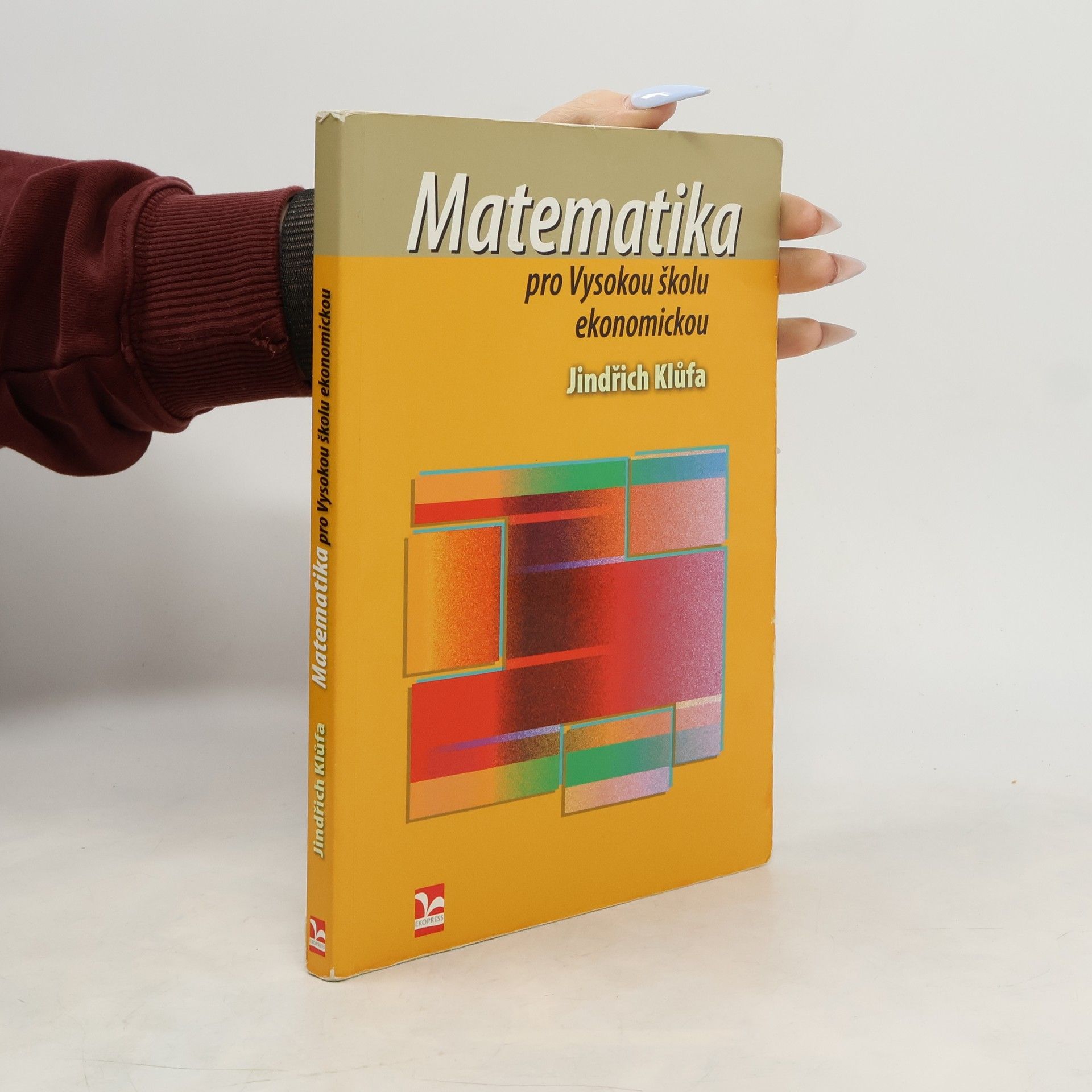 Jindřich Klůfa Matematika pro Vysokou školu ekonomickou