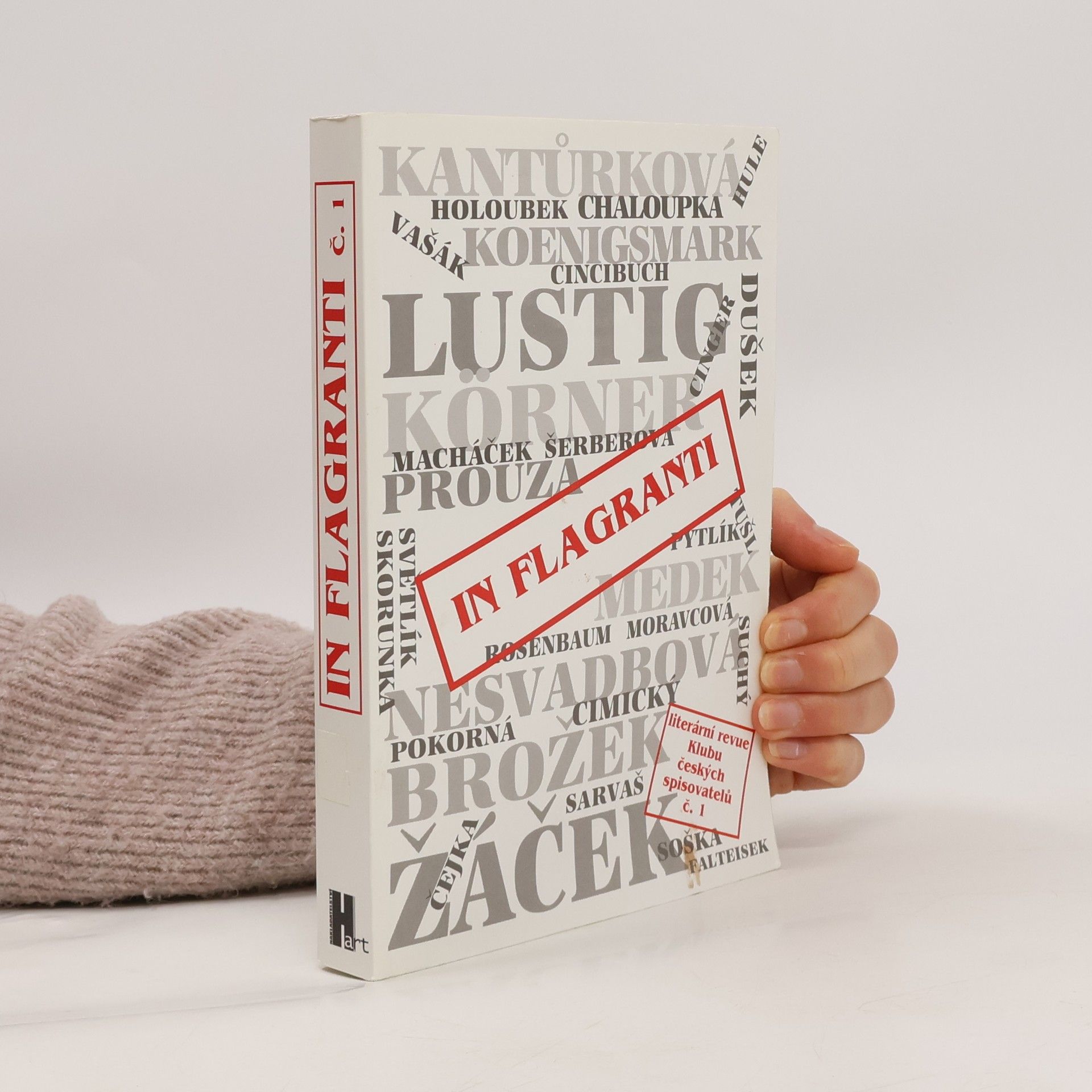 Kolektiv autorů In flagranti : literární revue Klubu českých spisovatelů. Číslo 1.