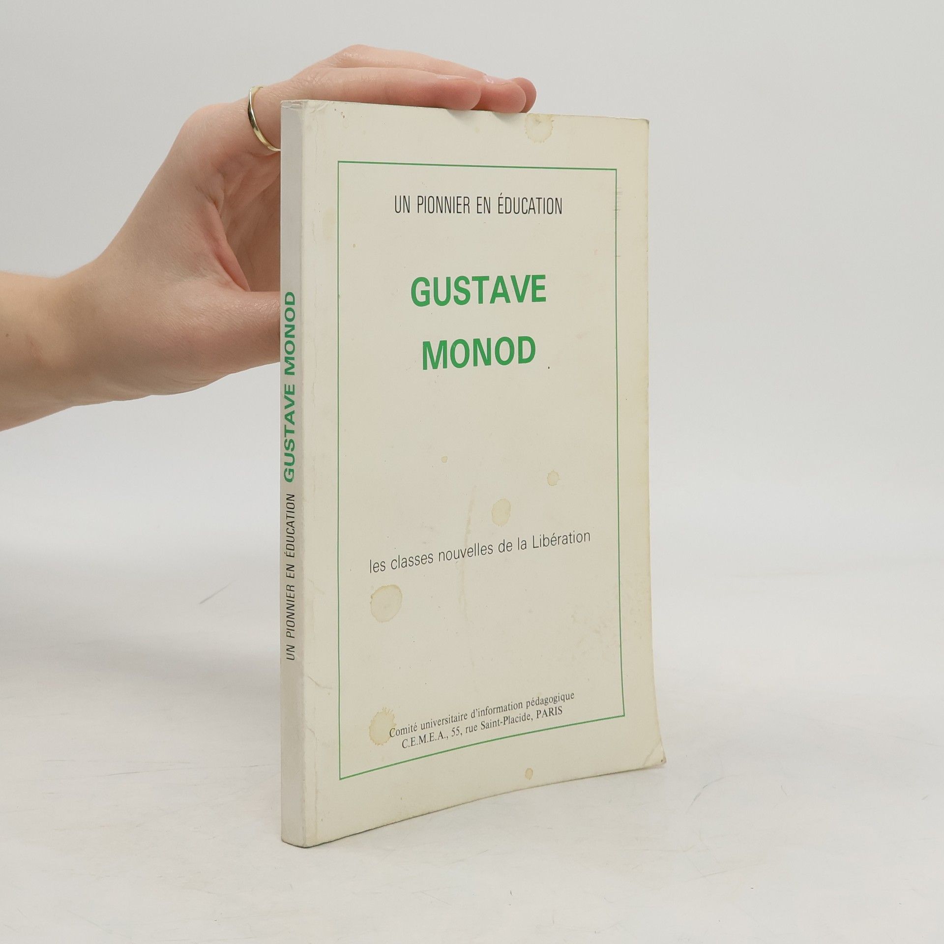 Collectif d'auteurs Gustave Monod