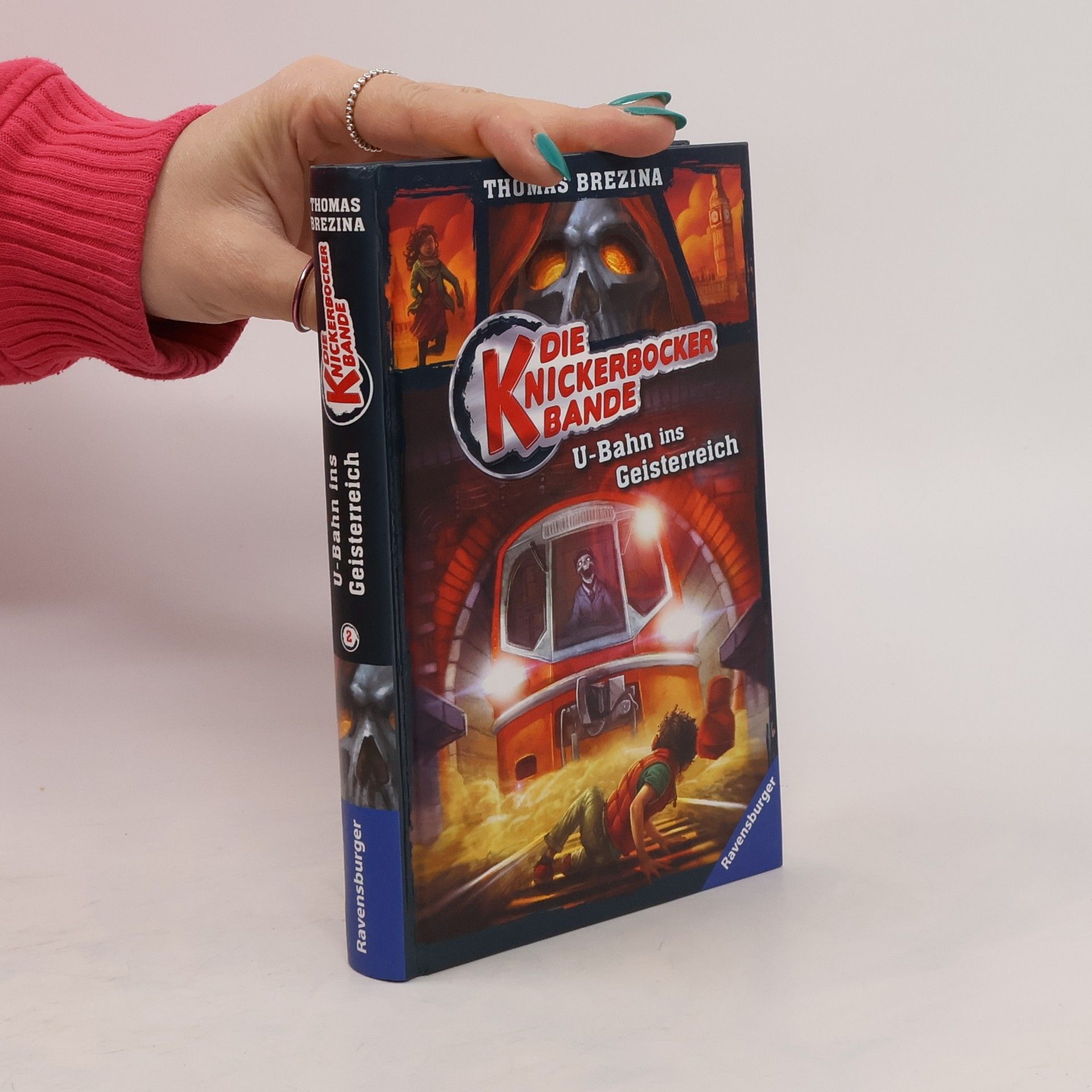 Thomas Brezina Die Knickerbocker-Bande. U-Bahn ins Geisterreich