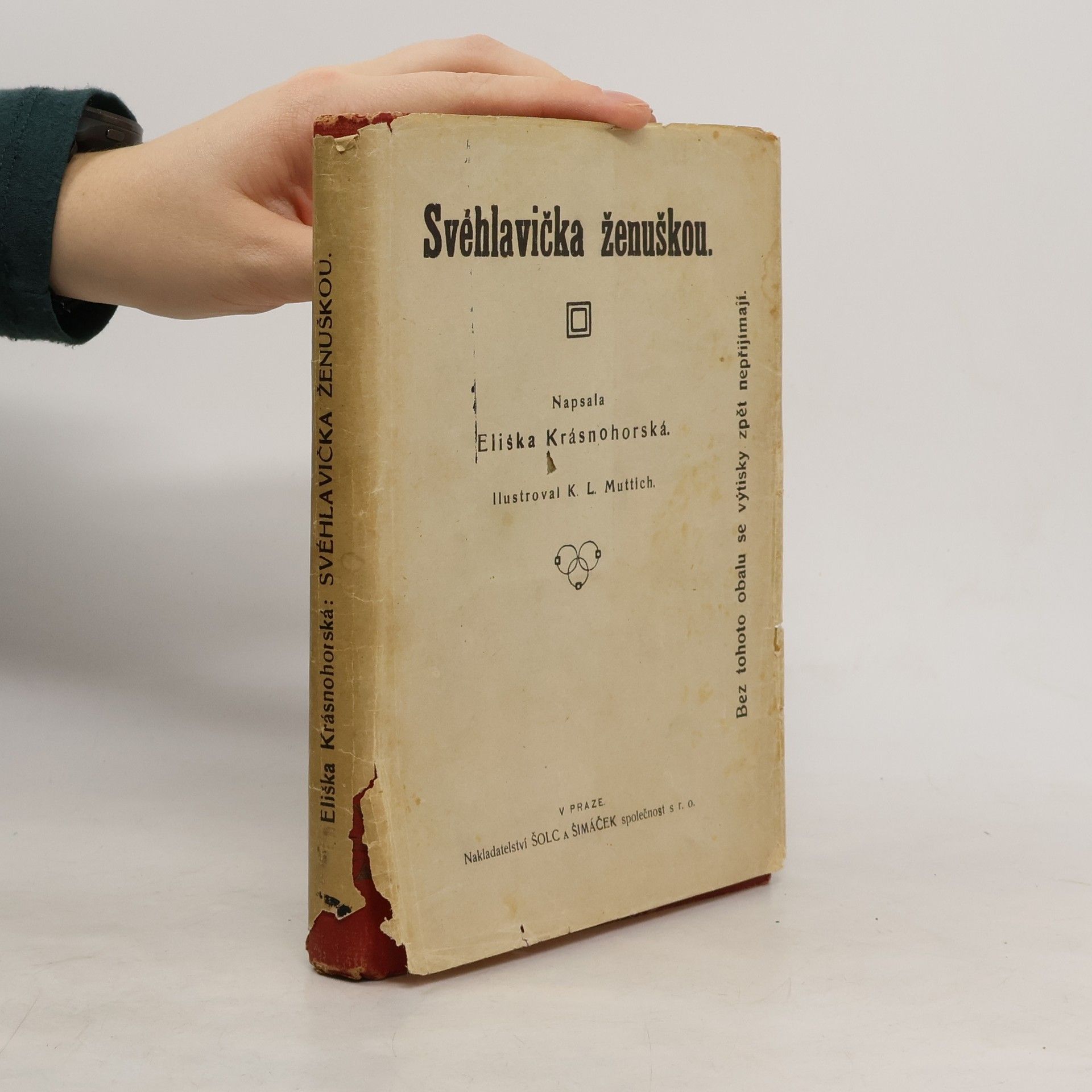 Eliška Krásnohorská Svéhlavička ženuškou