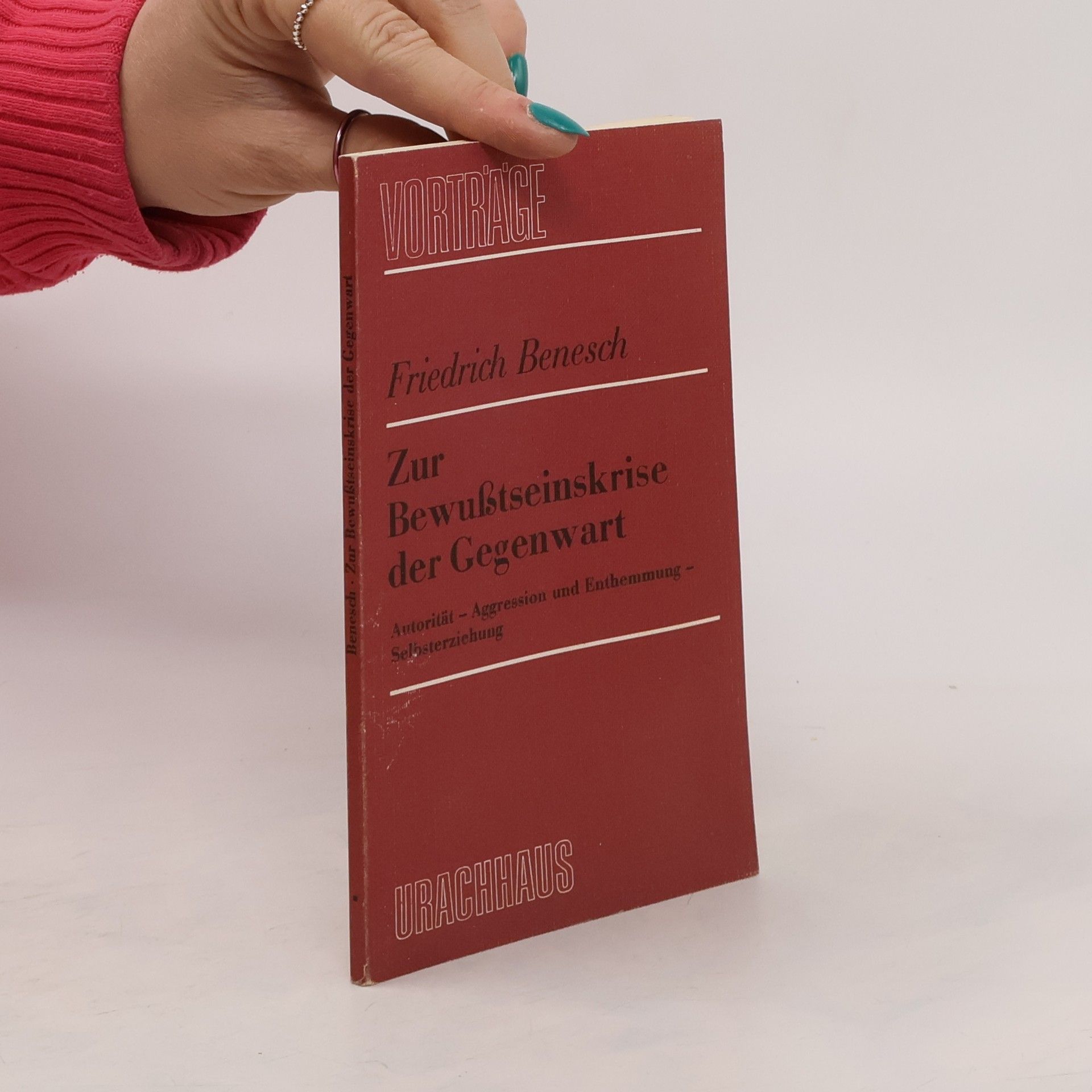 Zur Bewusstseinskrise der Gegenwart