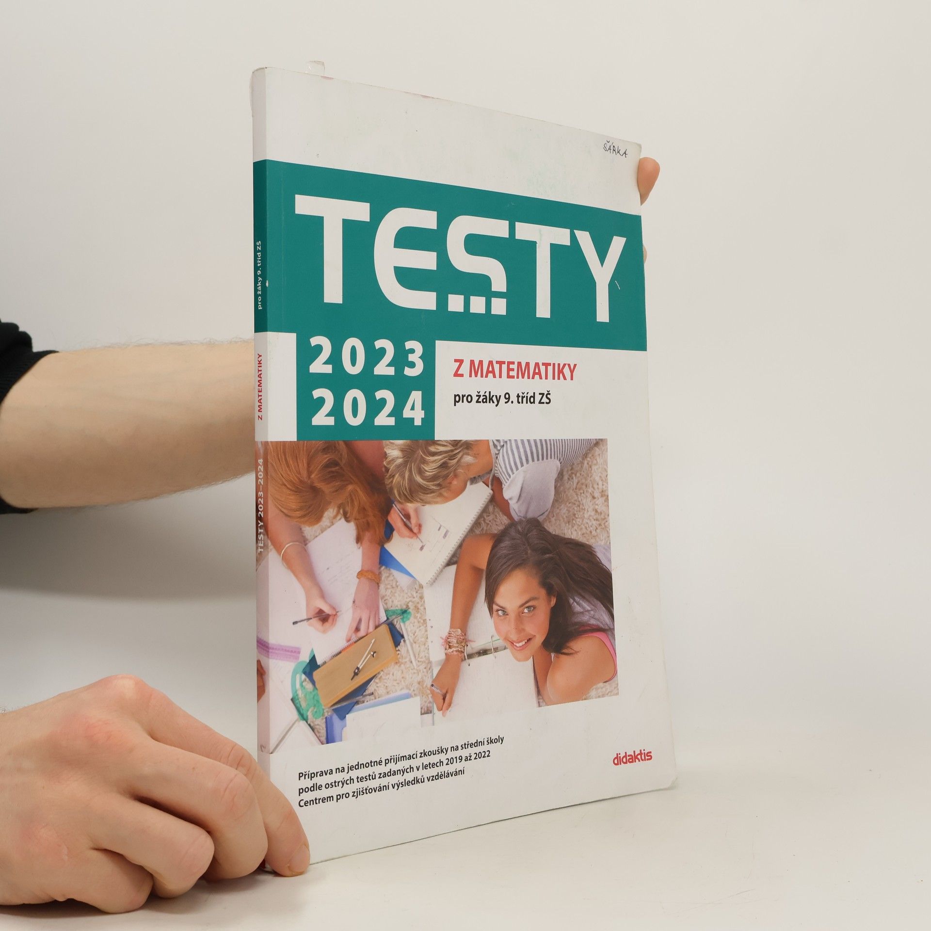 Kolektiv autorů Testy 2023-2024 z matematiky pro žáky 9. tříd ZŠ