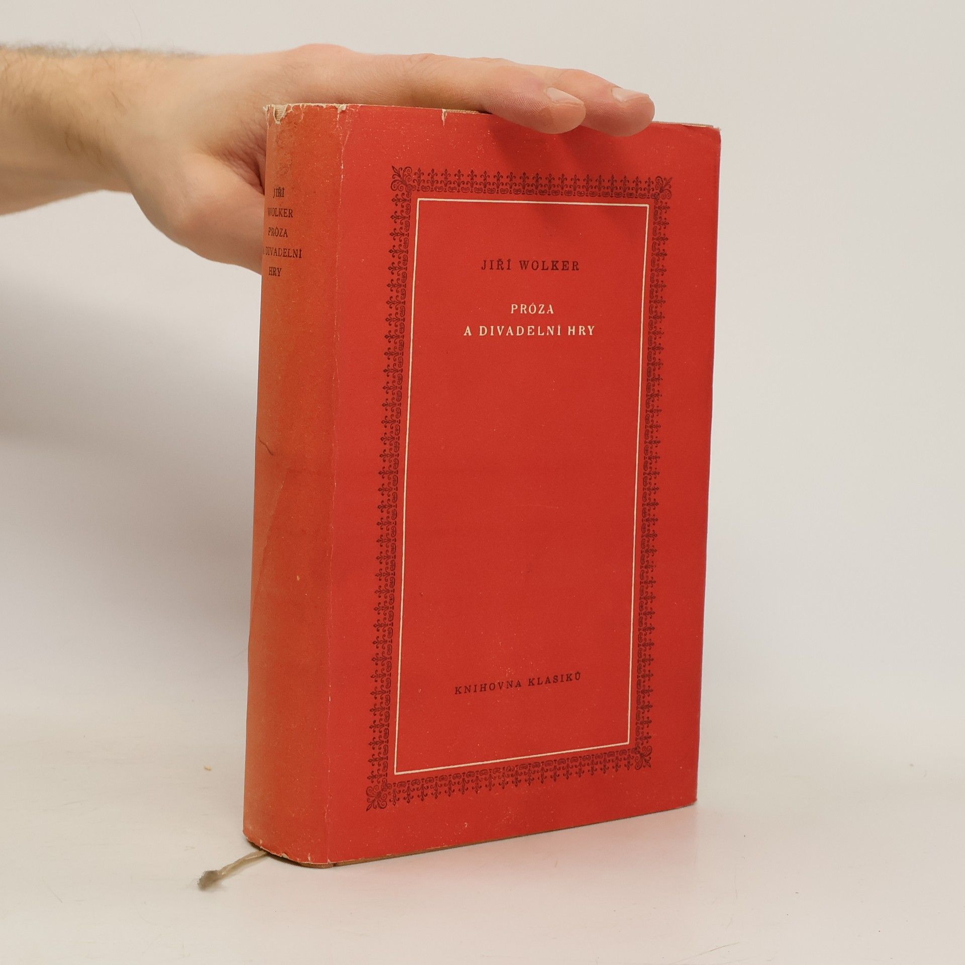 Jiří Wolker Próza a divadelní hry