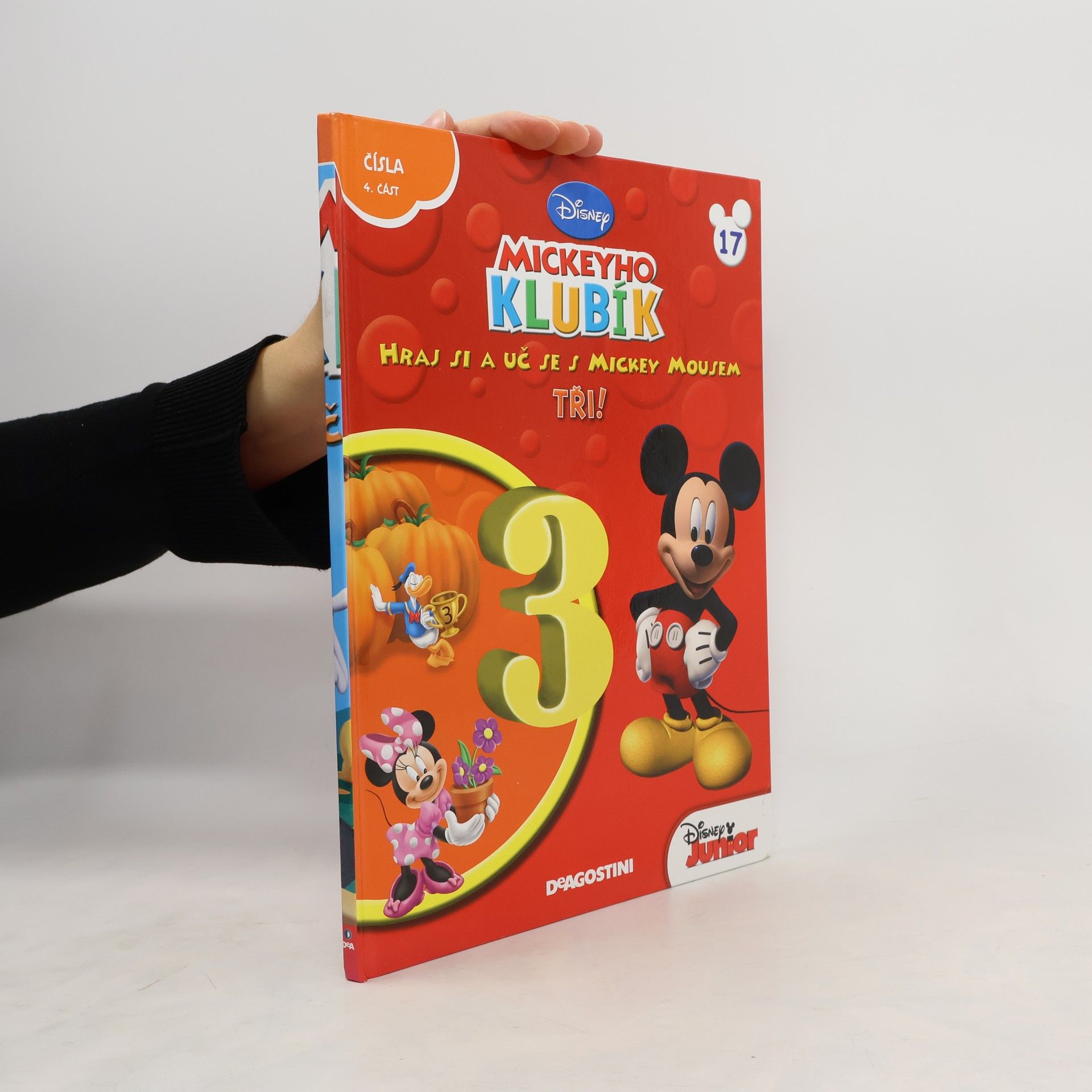 Kolektív autorov Hraj si a uč se s Mickey Mousem 17. Tři!