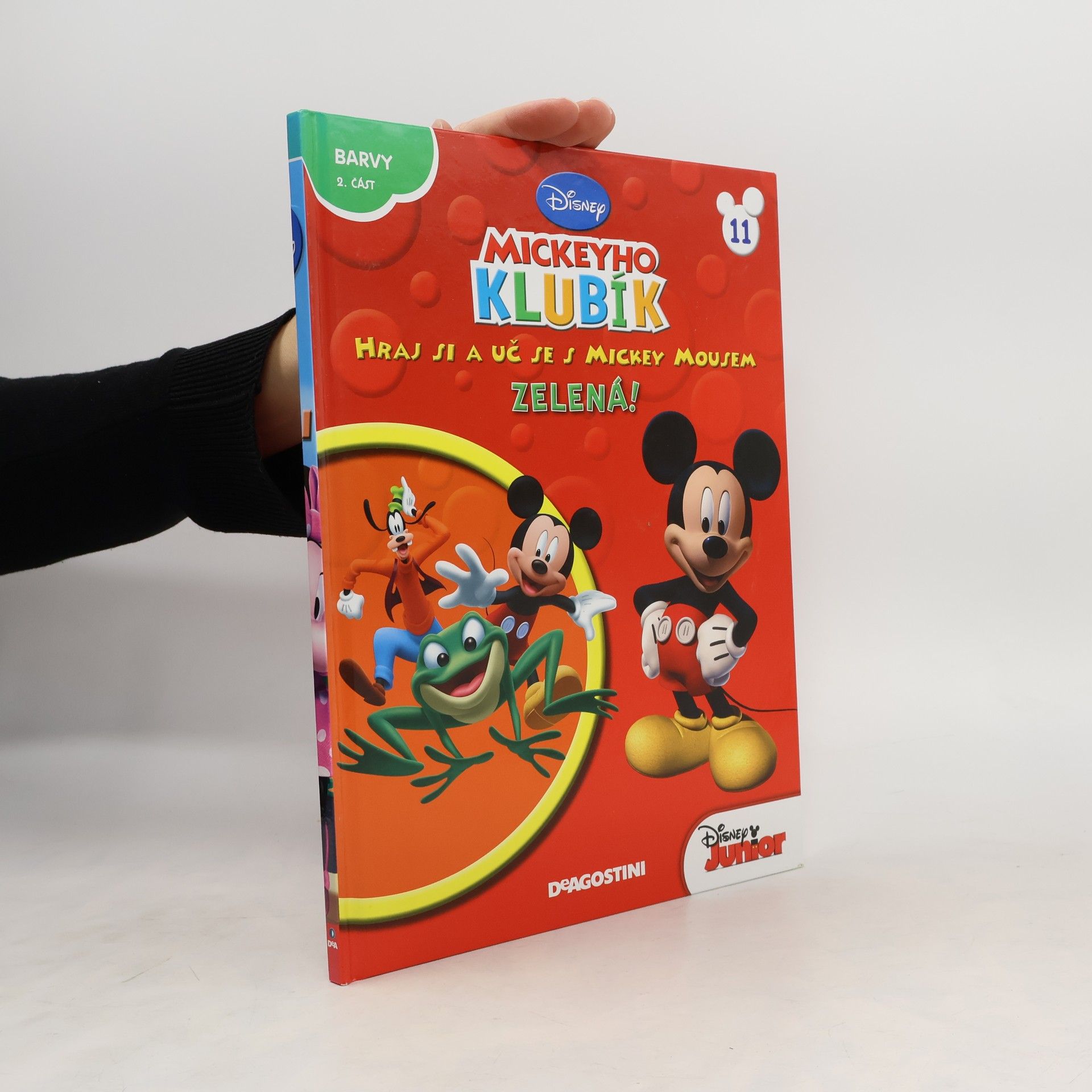 Kolektív autorov Mickeyho Klubík. Hraj si a uč se s Mickey Mousem 11. Zelená!