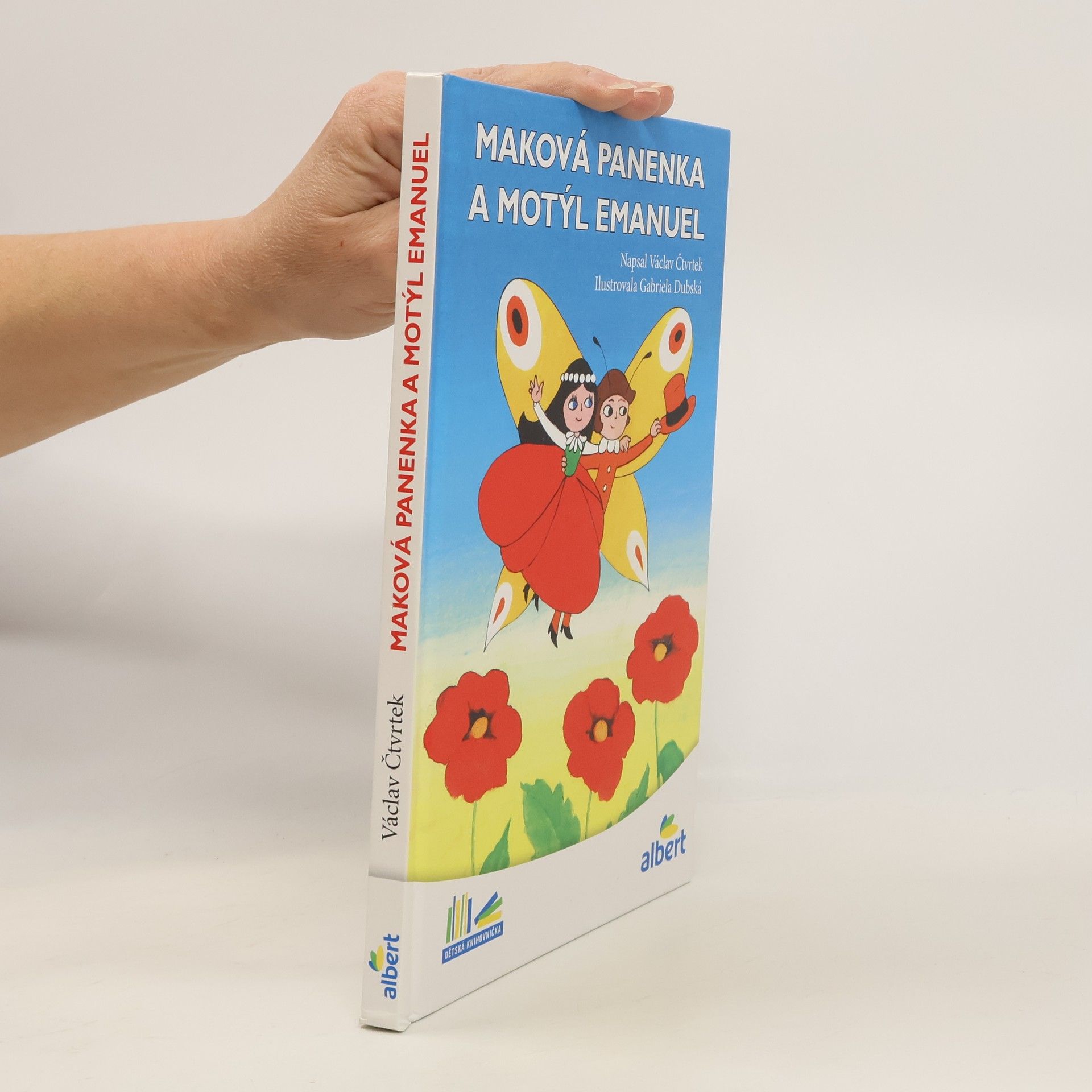 Maková panenka a motýl Emanuel