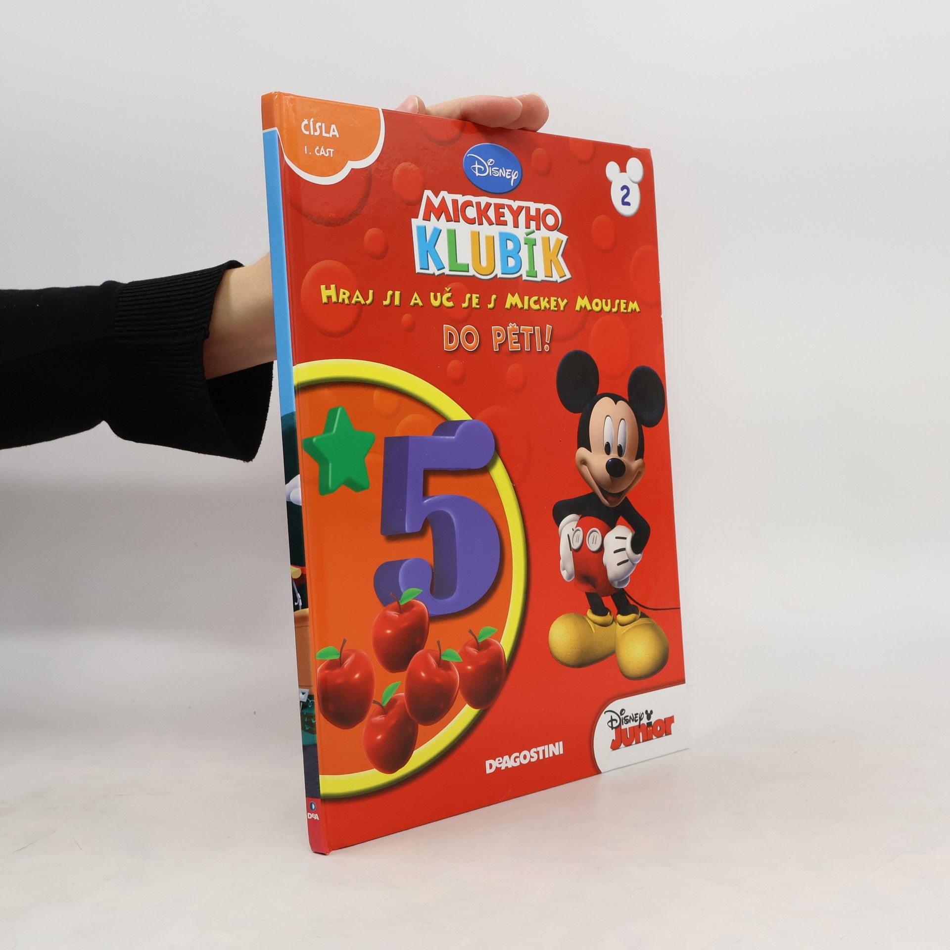 Kolektiv autorů Hraj si a uč se s Mickey Mousem 2. Do pěti!