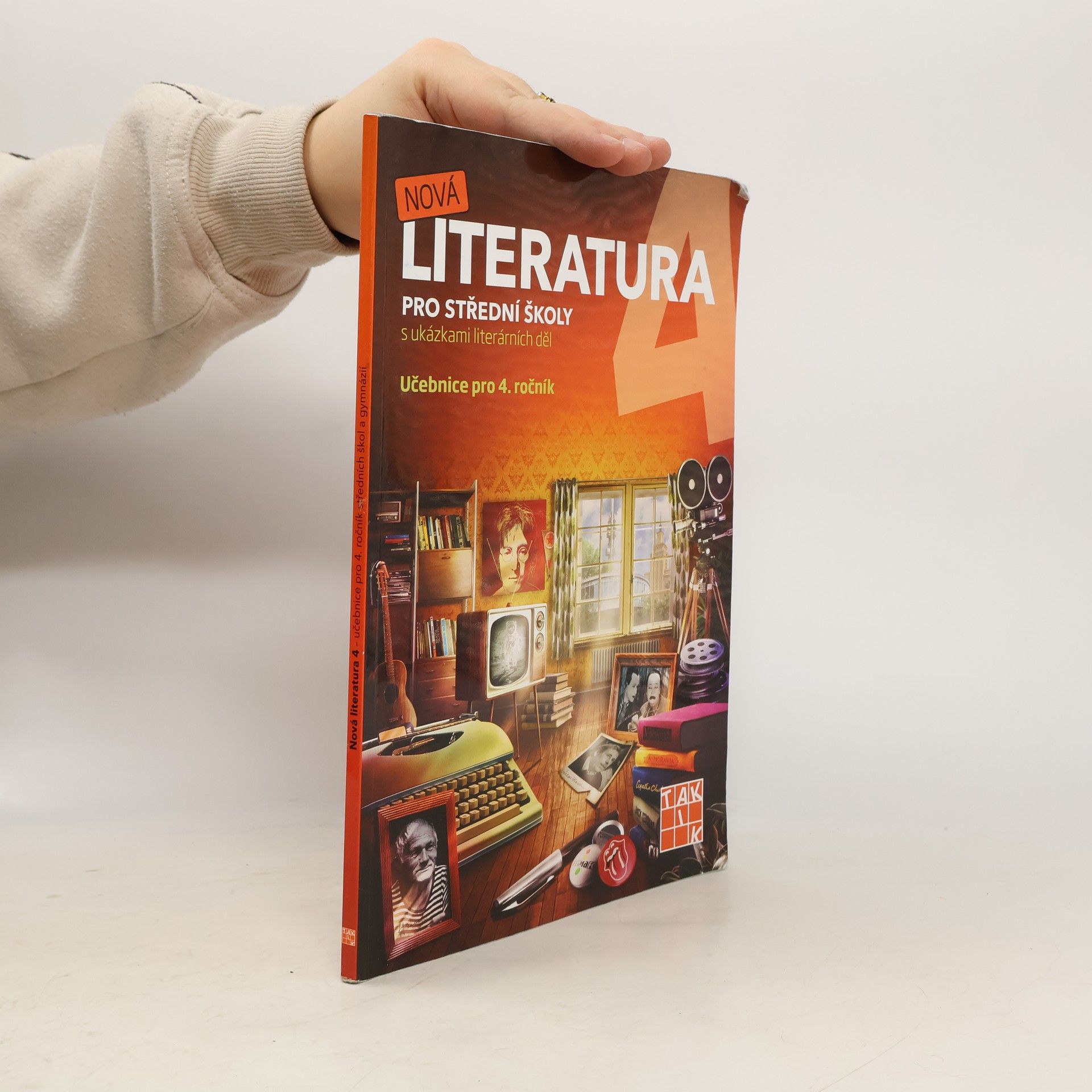 Kolektiv autorů Nová literatura pro střední školy s ukázkami literálních děl. Učebnice pro 4.ročník