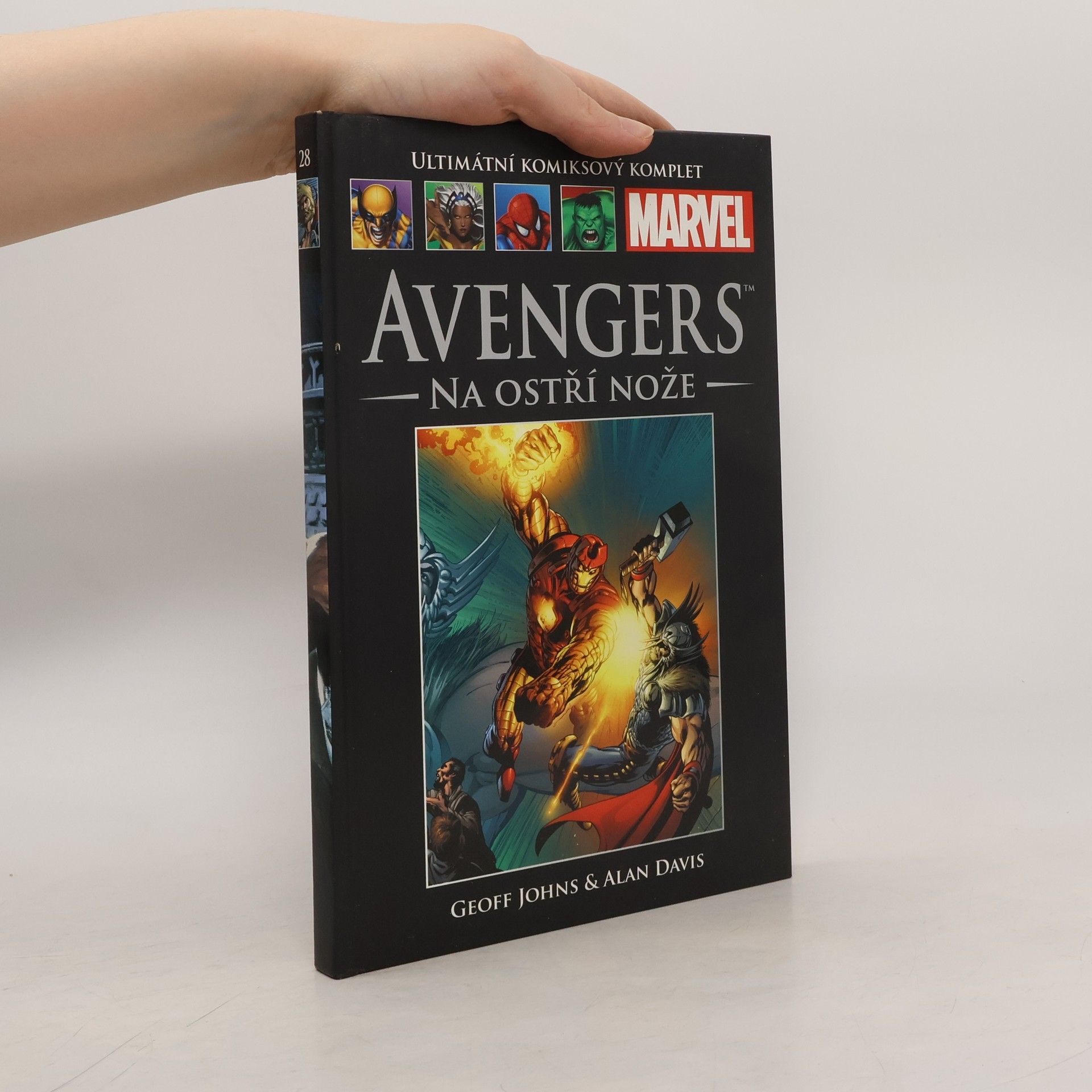 Geoff Johns Ultimátní komiksový komplet 28. Avengers. Na ostří nože