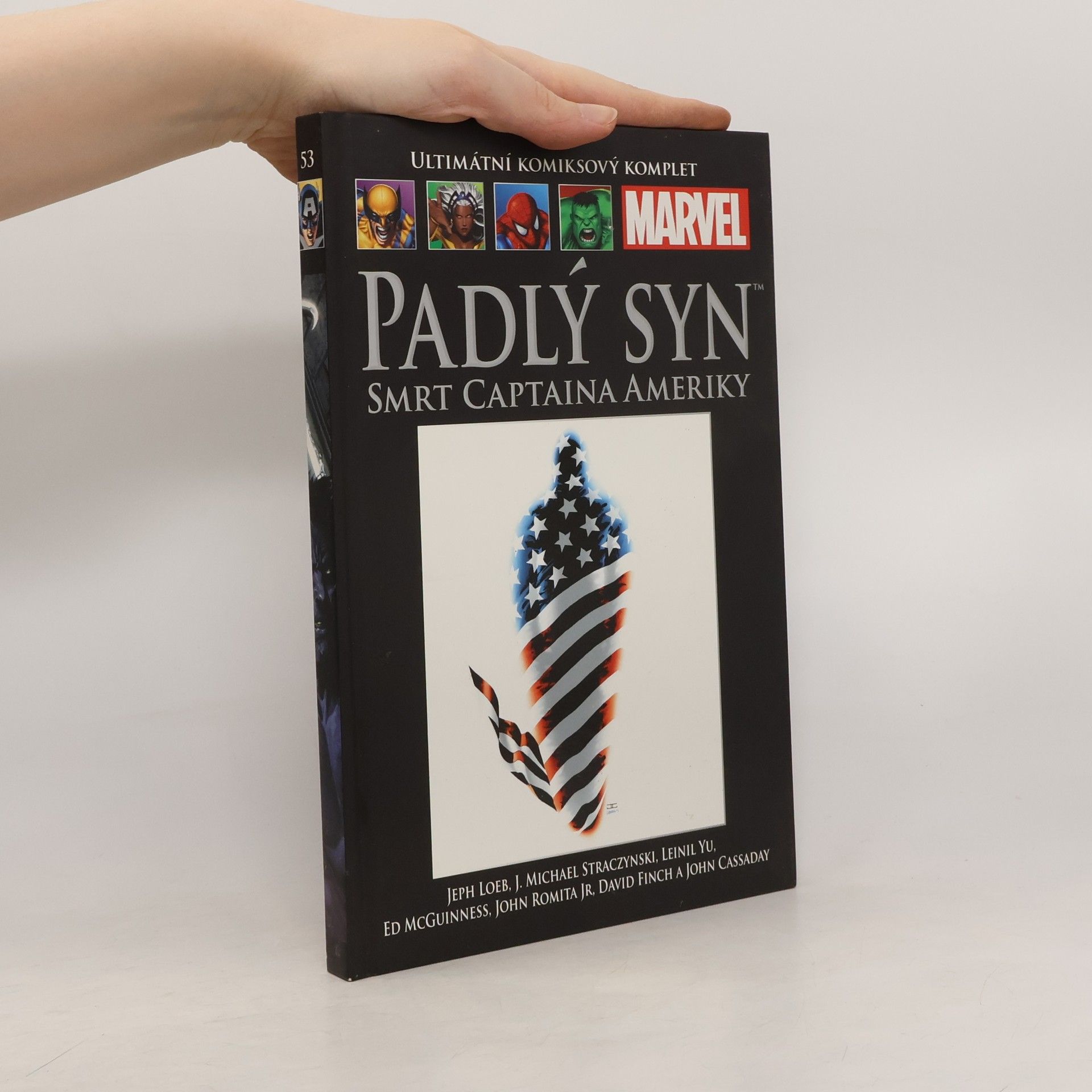 Jeph Loeb Ultimátní komiksový komplet 53. Padlý syn. Smrt Captaina Ameriky