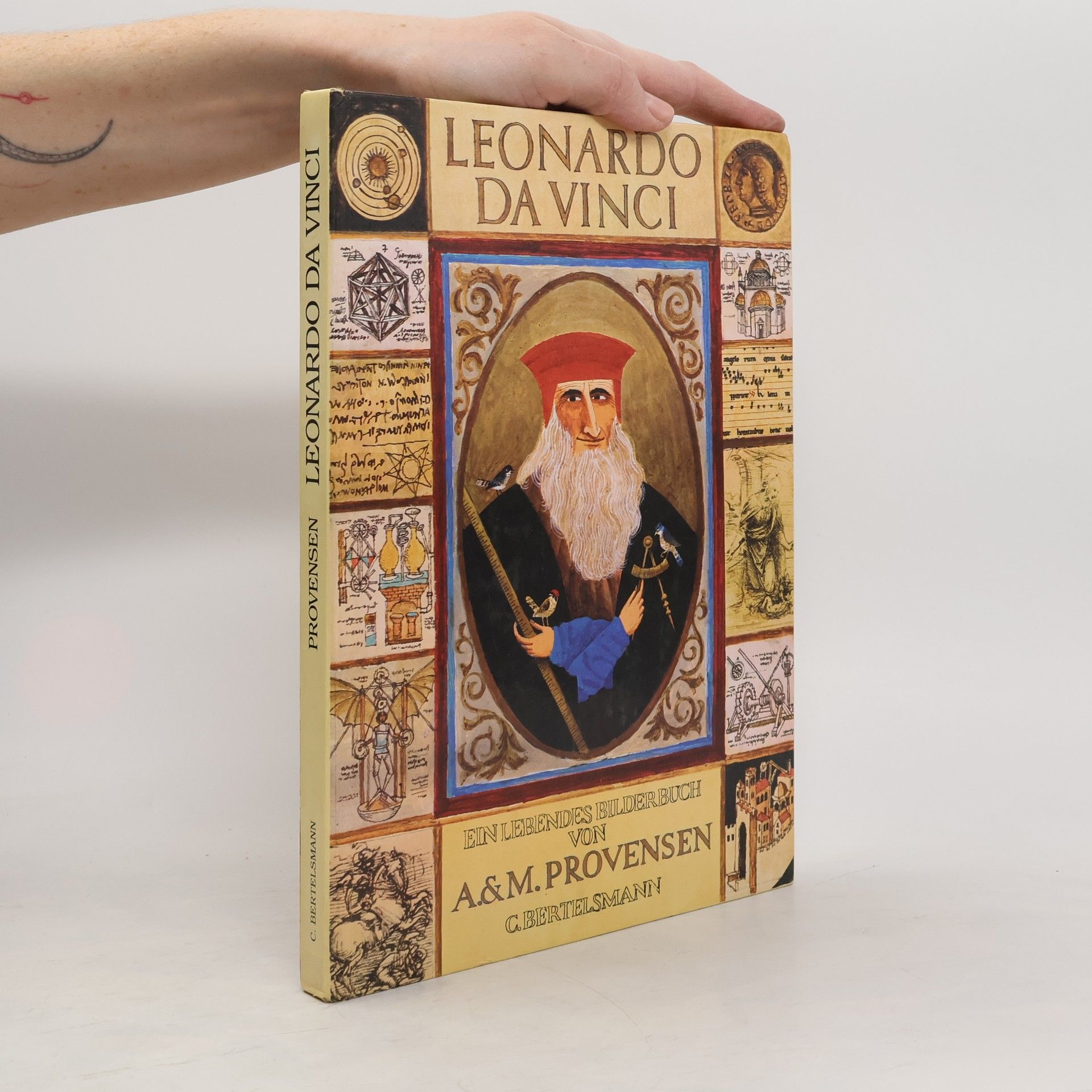 Leonardo Da Vinci. Ein Lebendes Bilderbuch von A. & M. Provensen