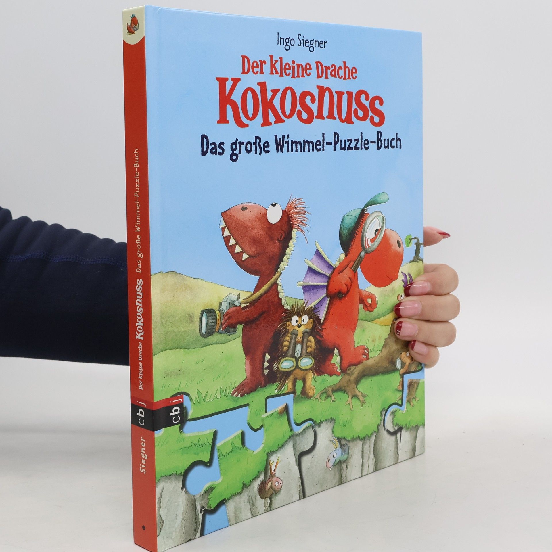 Ingo Seigner Der kleine Drache Kokosnuss - das große Wimmel-Puzzle-Buch
