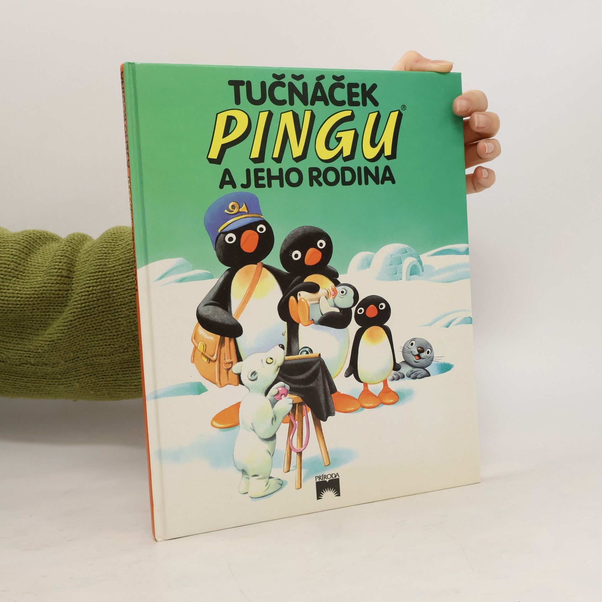 Sibylle Heer von Flüe Tučňáček Pingu a jeho rodina