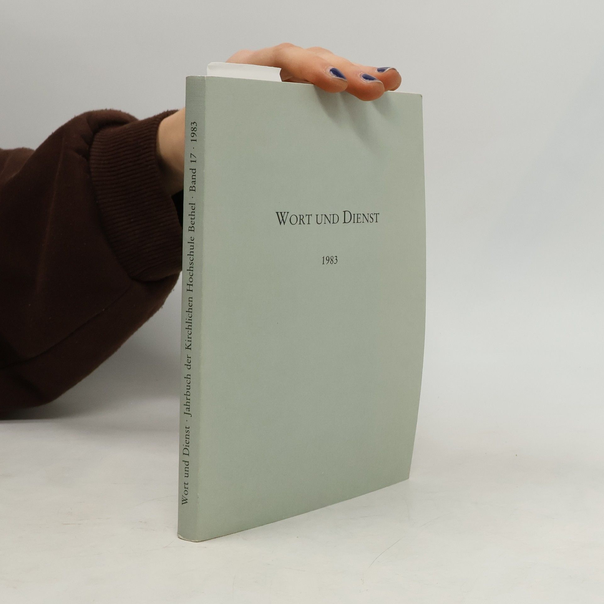 Auteurscollectief Wort und Dienst - 1983: Jahrbuch der Kirchlichen Hochschule Bethel Neue Folge 17. Bd.