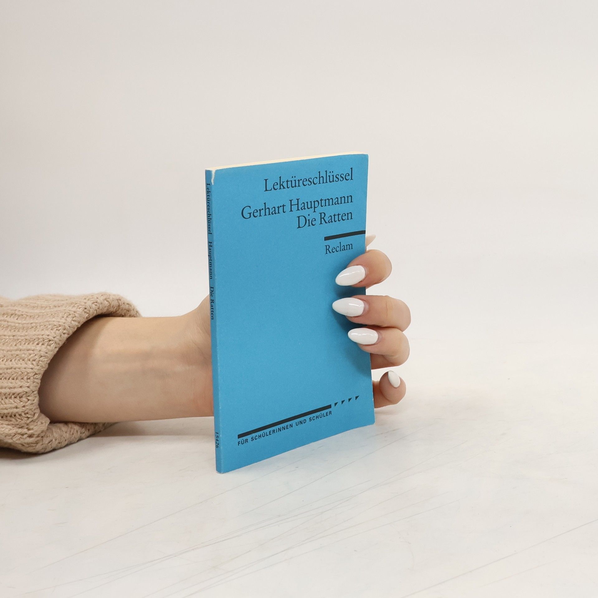 Wilhelm Große Lektüreschlüssel Gerhart Hauptmann 'Die Ratten'