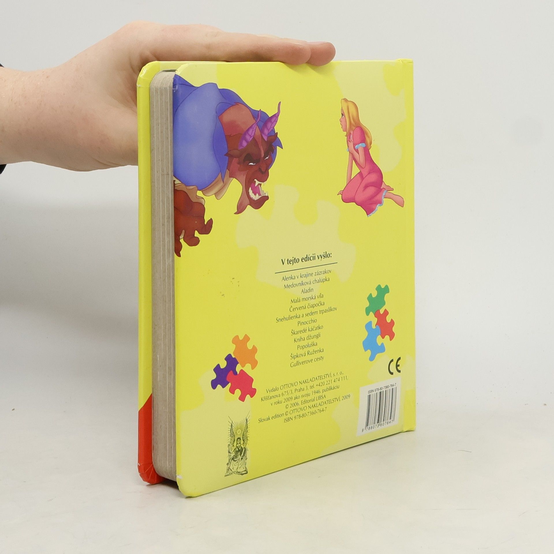 Autorenkollektiv Rozprávka s puzzle. Kráska a zviera