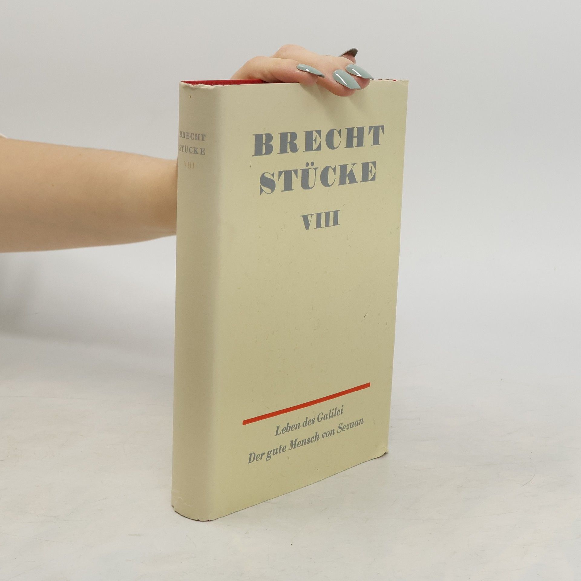 Bertolt Brecht Stücke. Band VIII