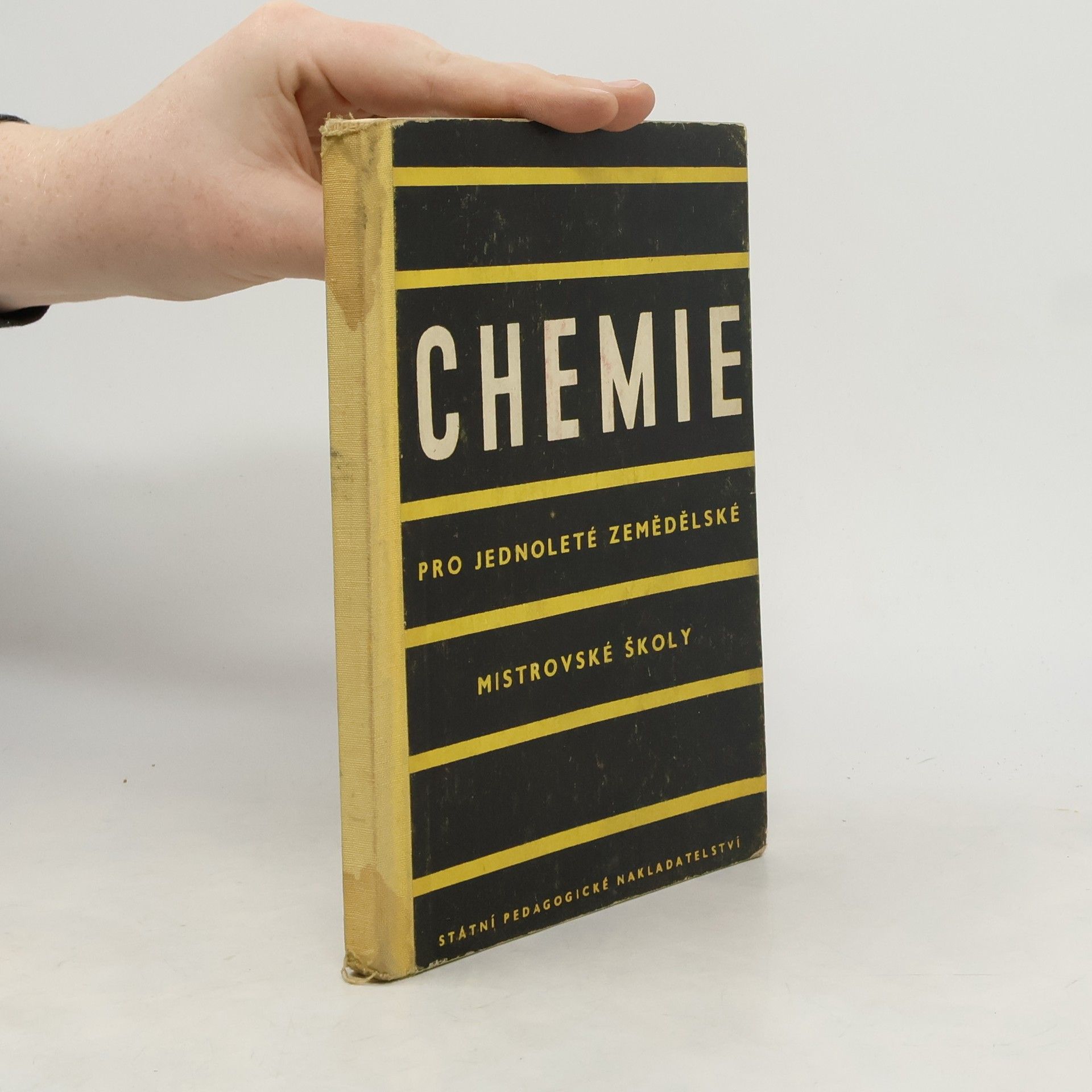 Jaromír Chytil Chemie pro jednoleté zemědělské mistrovské školy oboru pěstitelského a chovatelského