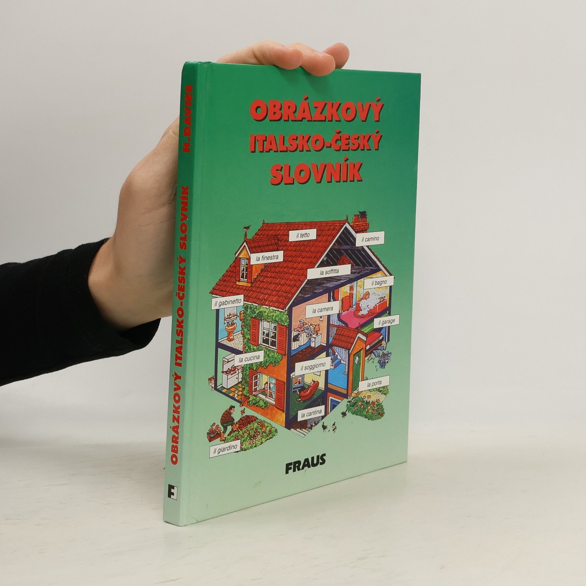 Helen Davies Obrázkový italsko-český slovník